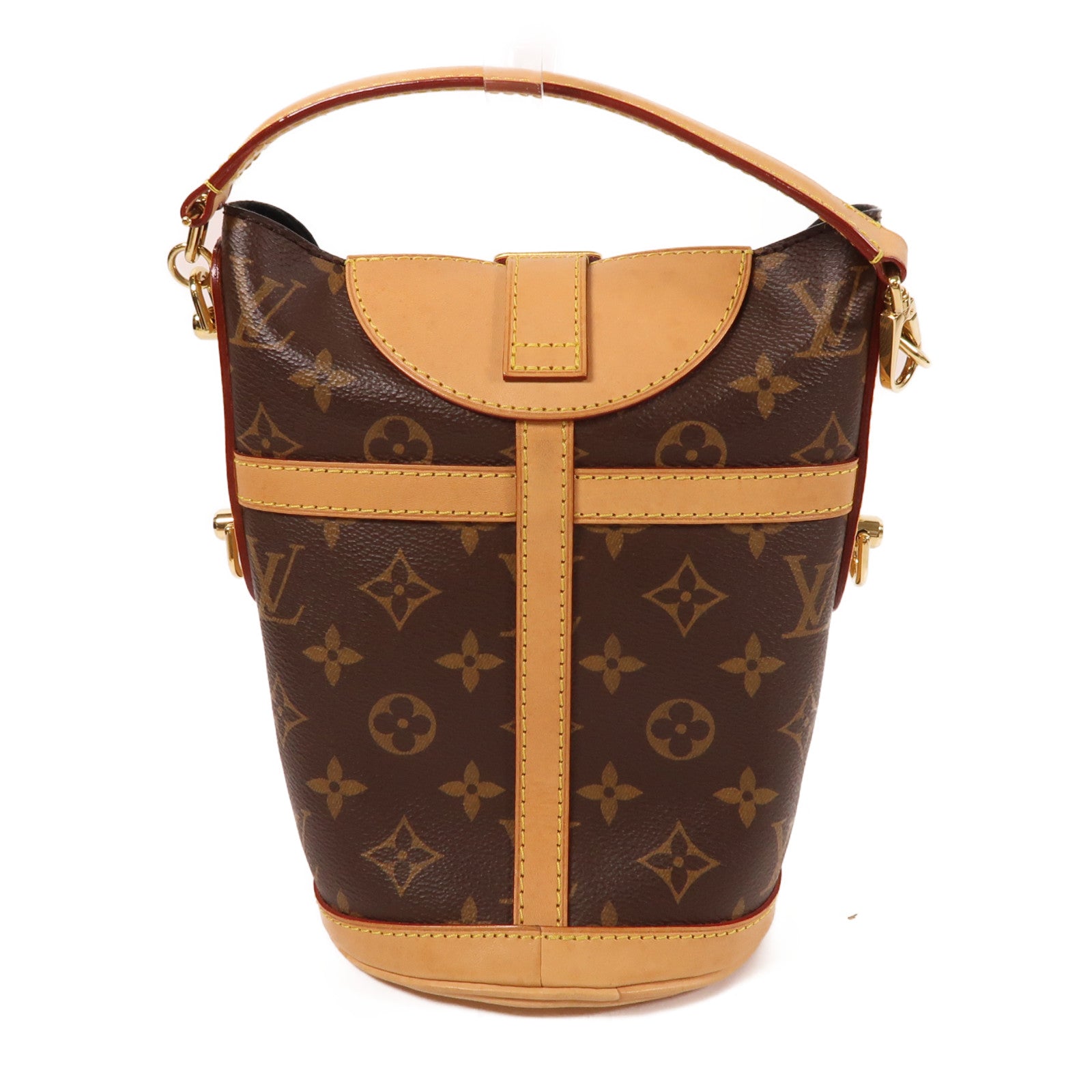 LOUIS VUITTON LV GHW Duffle 2 Way Shoulder Bag Handbag M43587 Monogram Brown