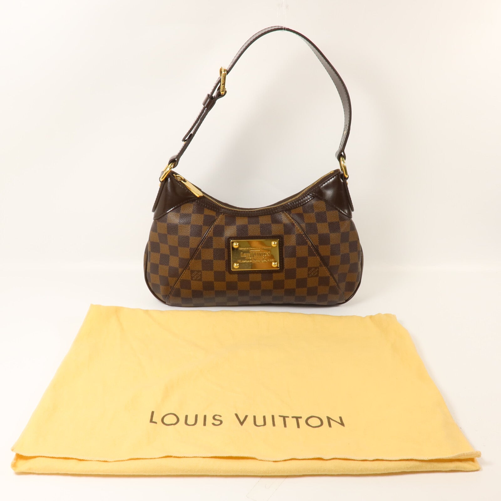 LOUIS VUITTON Damier Thames PM肩背袋