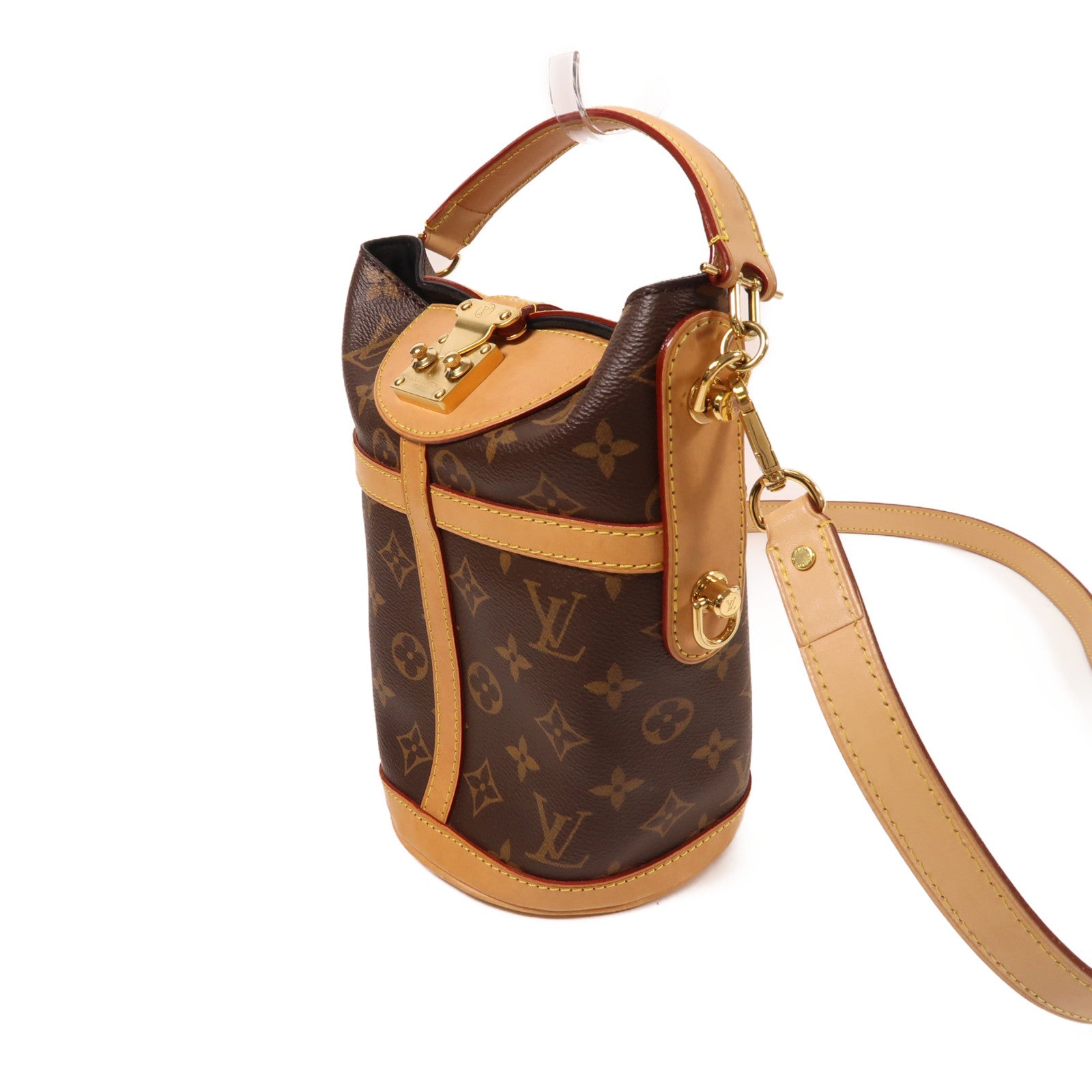 LOUIS VUITTON LV GHW Duffle 2 Way Shoulder Bag Handbag M43587 Monogram Brown