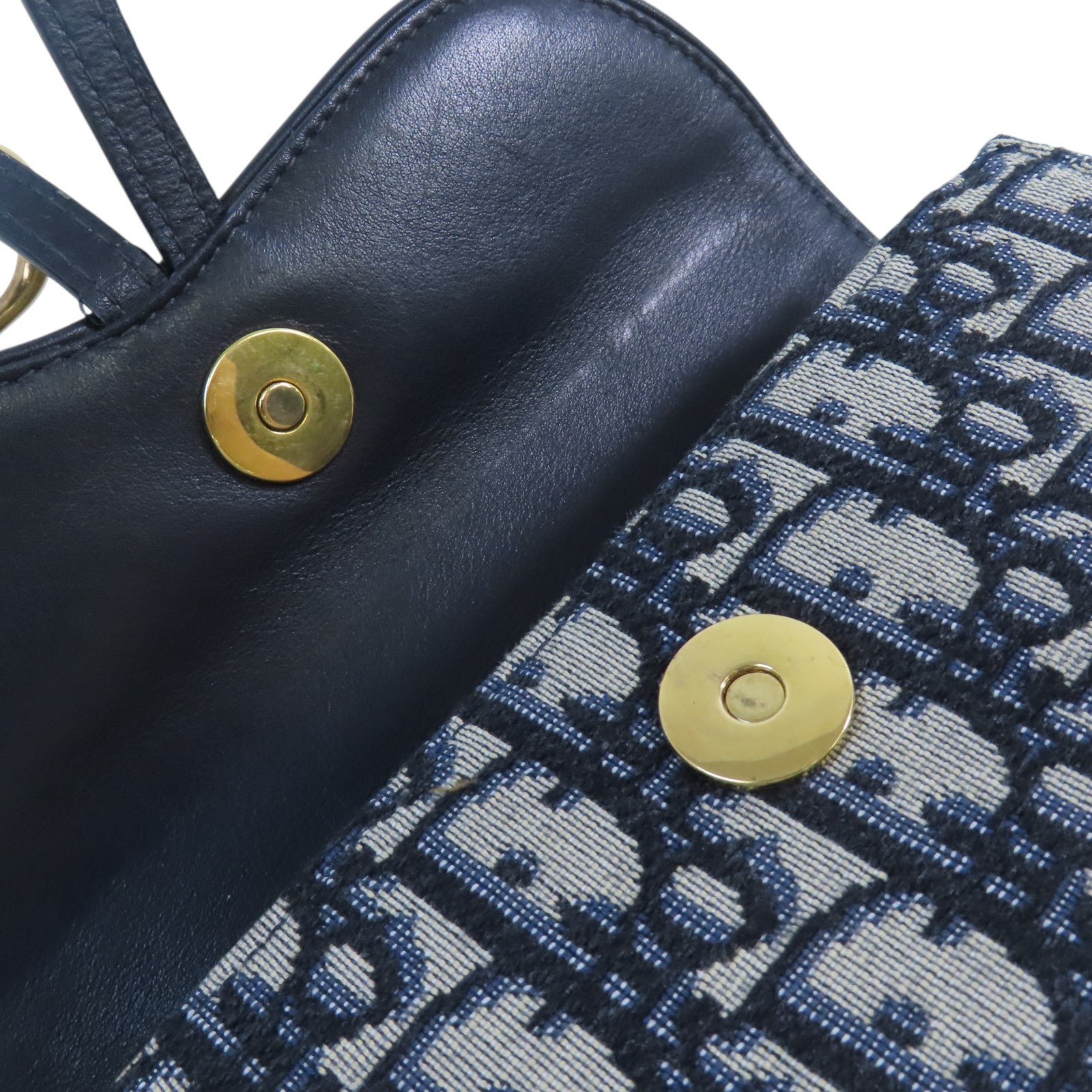 Dior Oblique帆布Saddle Waist Bag金扣腰包