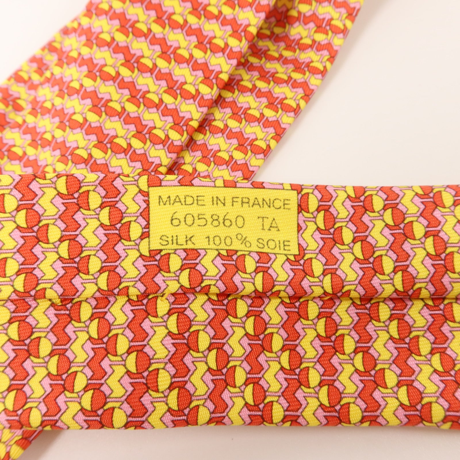 HERMES 絲質Necktie領帶