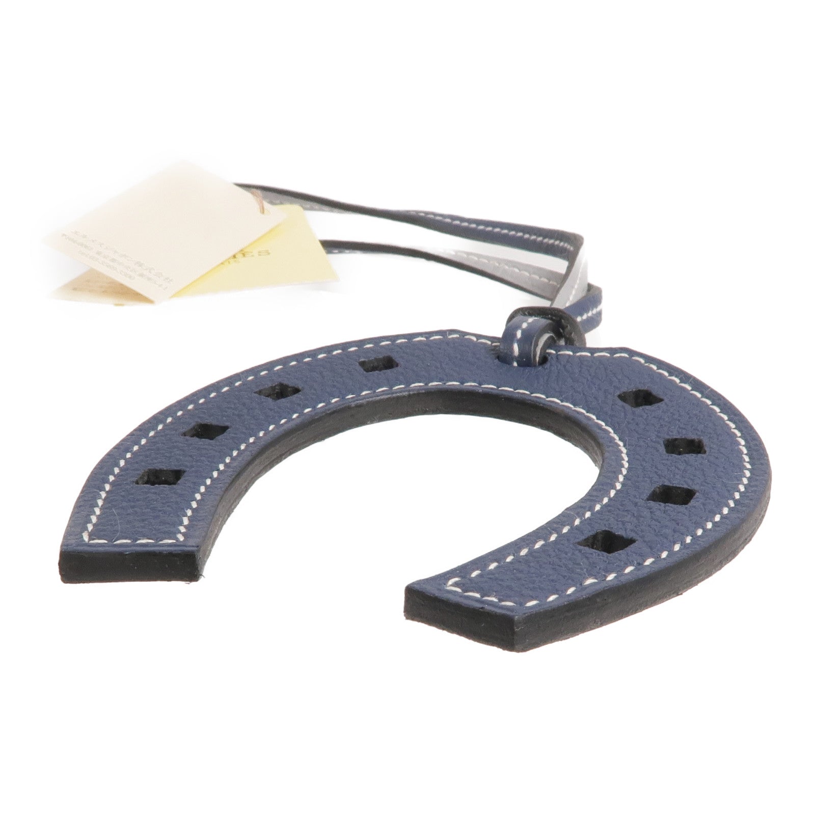HERMES Togo皮革Paddock Horse Shoe Charm掛飾