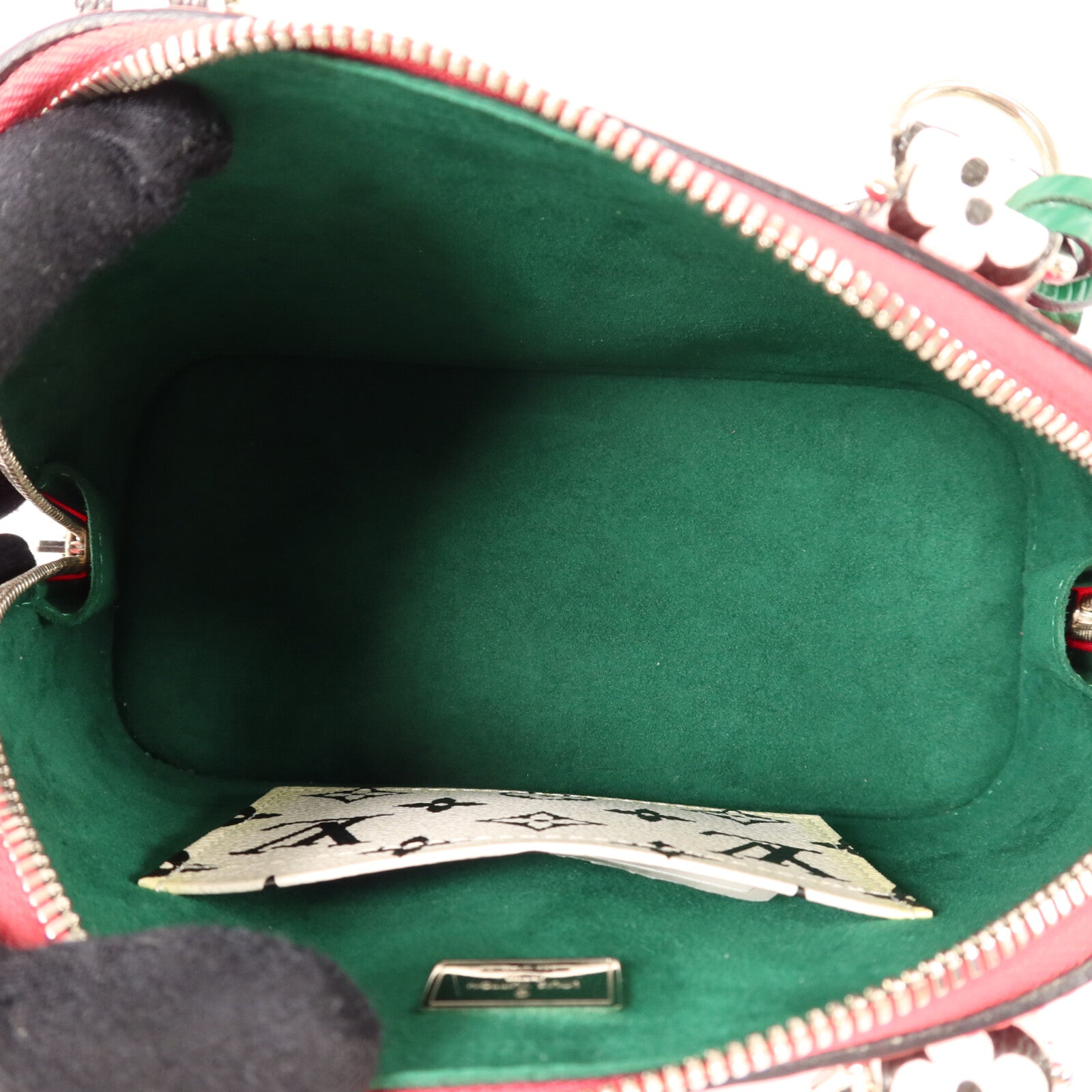 LOUIS VUITTON Monogram Vernis Alma BB手挽肩背兩用袋