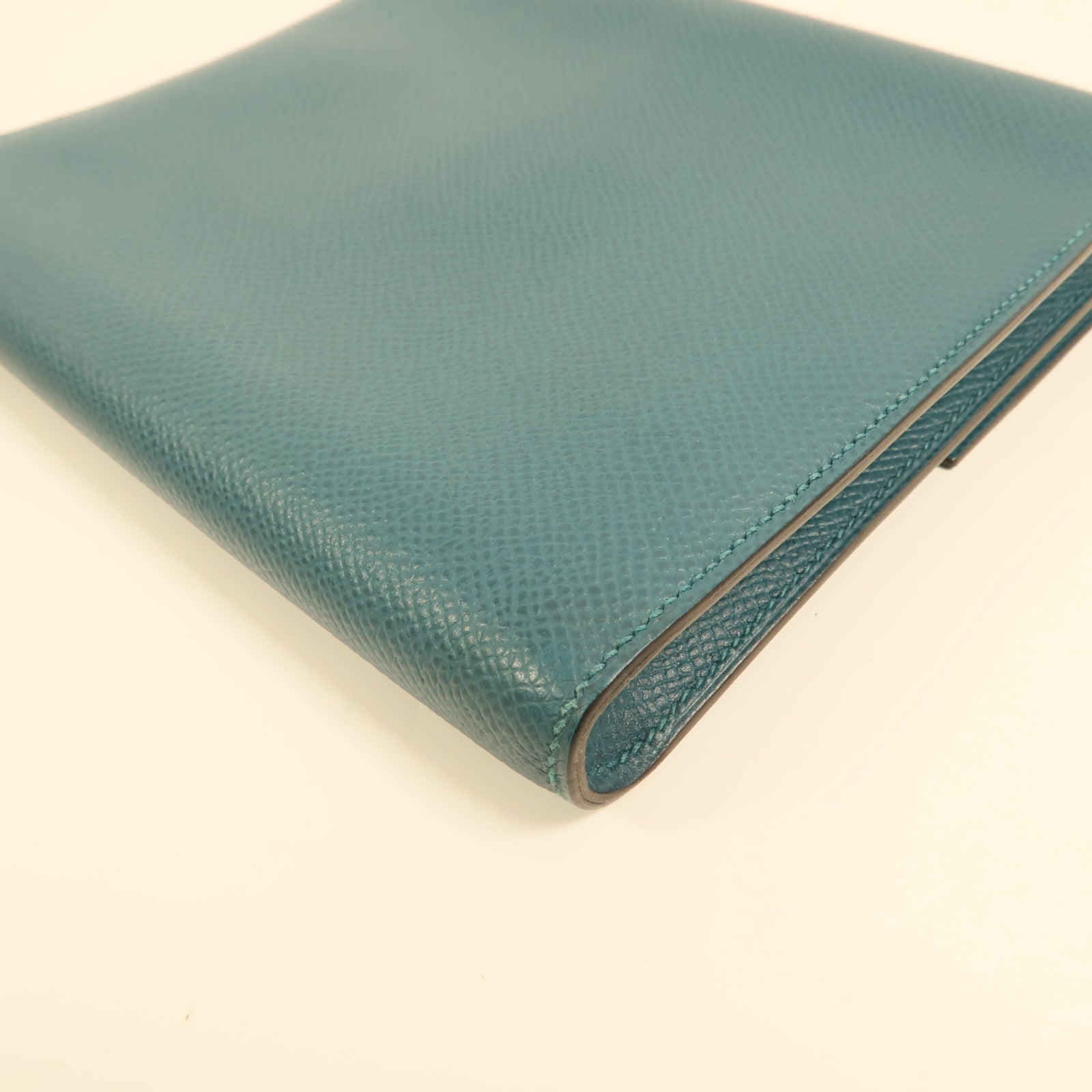 HERMES Epsom皮革Clic 16金扣肩背袋Malachite