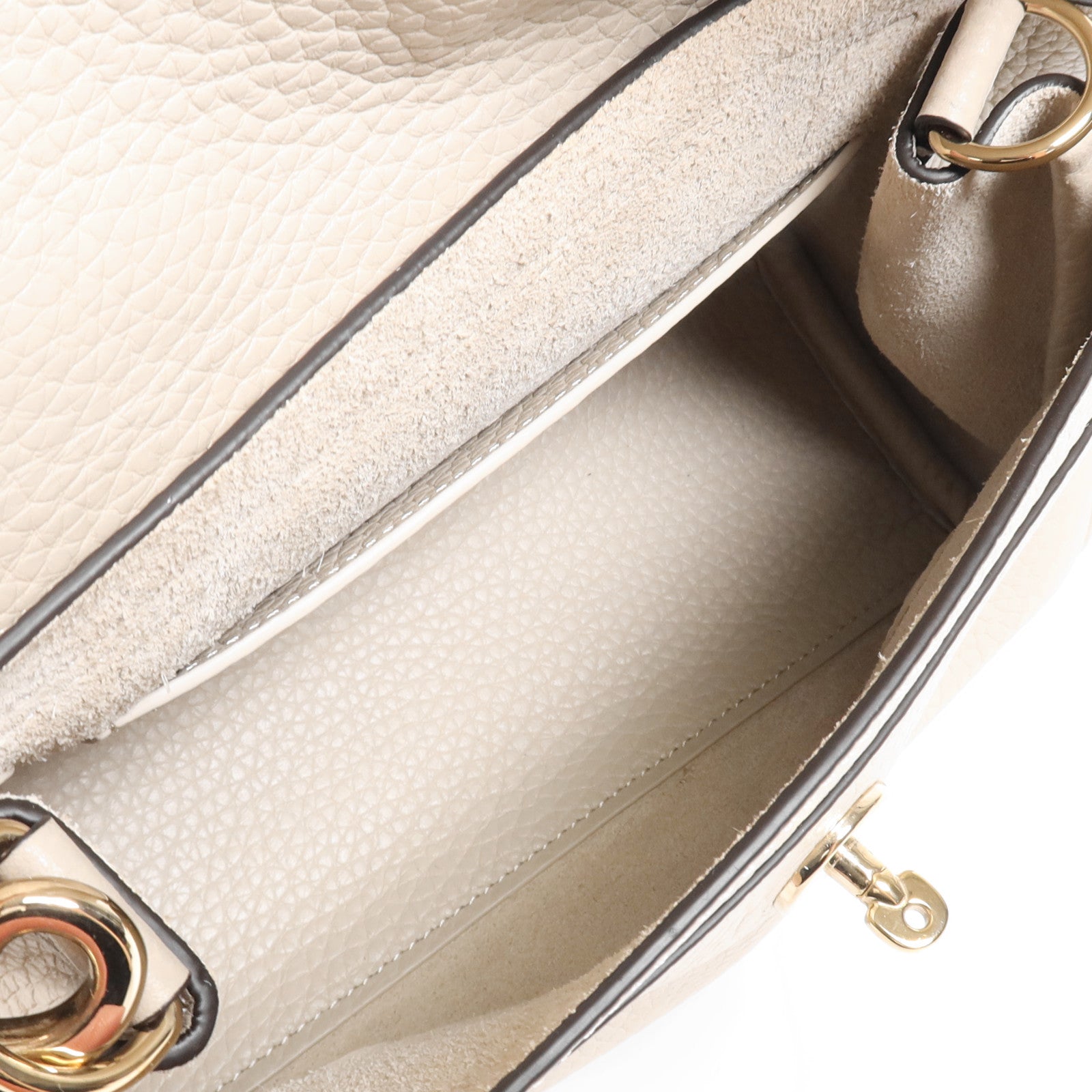 MULBERRY 牛皮皮革2 Way Bag金扣手挽肩背兩用袋