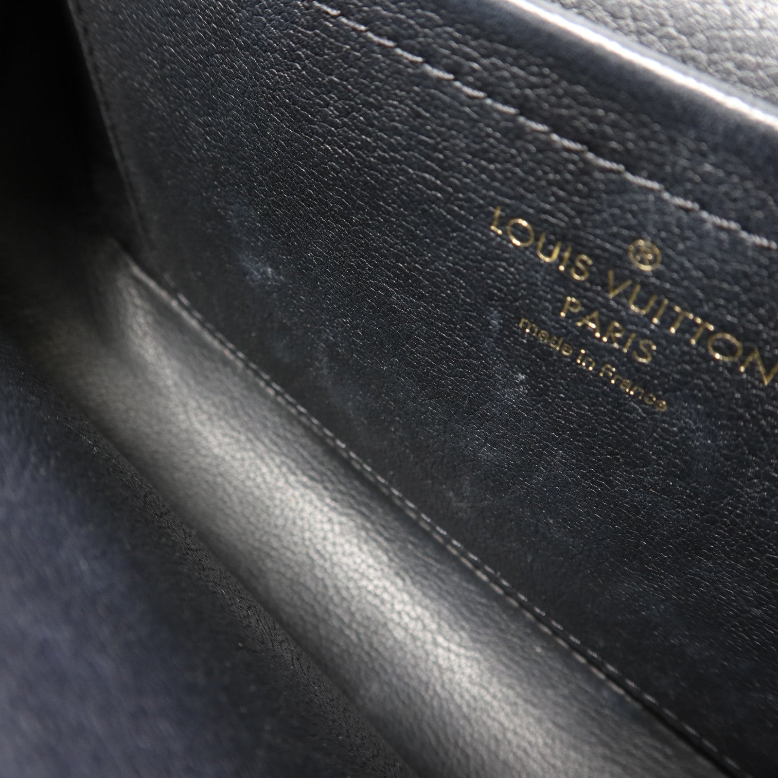 LOUIS VUITTON Monogram Marceau金扣肩背袋棕色