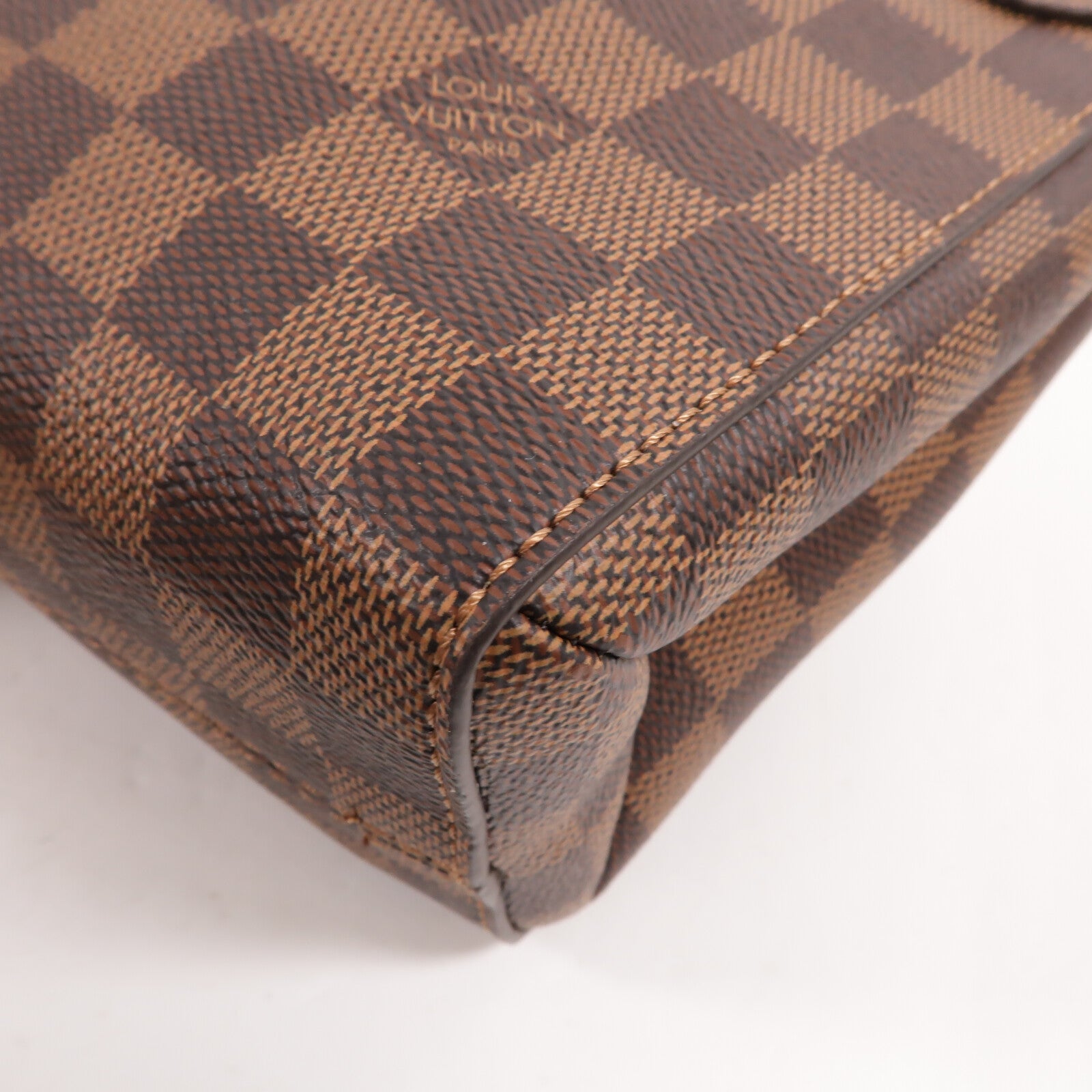 LOUIS VUITTON Damier Vavin PM金扣鏈帶肩背袋