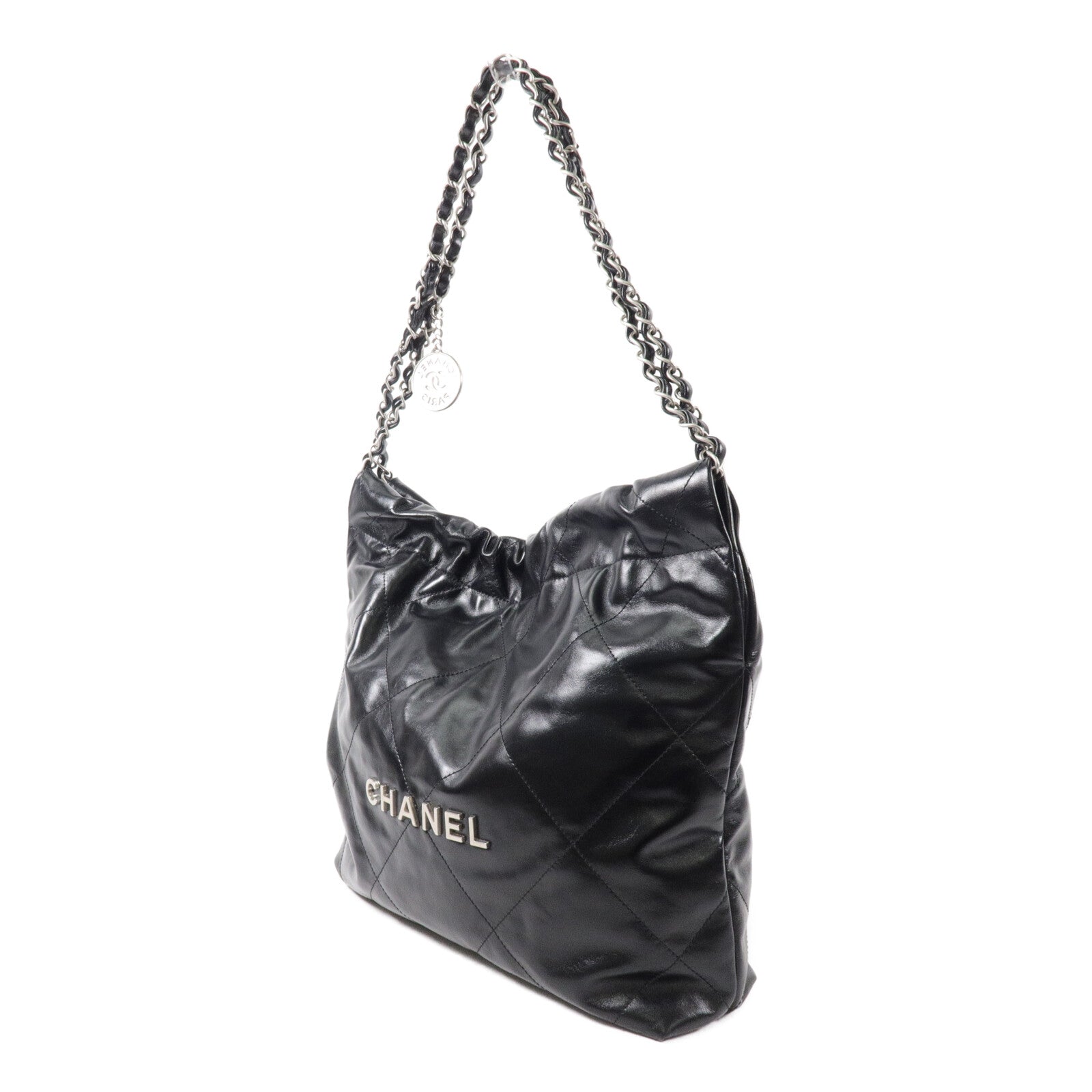 CHANEL 牛皮皮革Chanel 22 Small鏈帶肩背袋