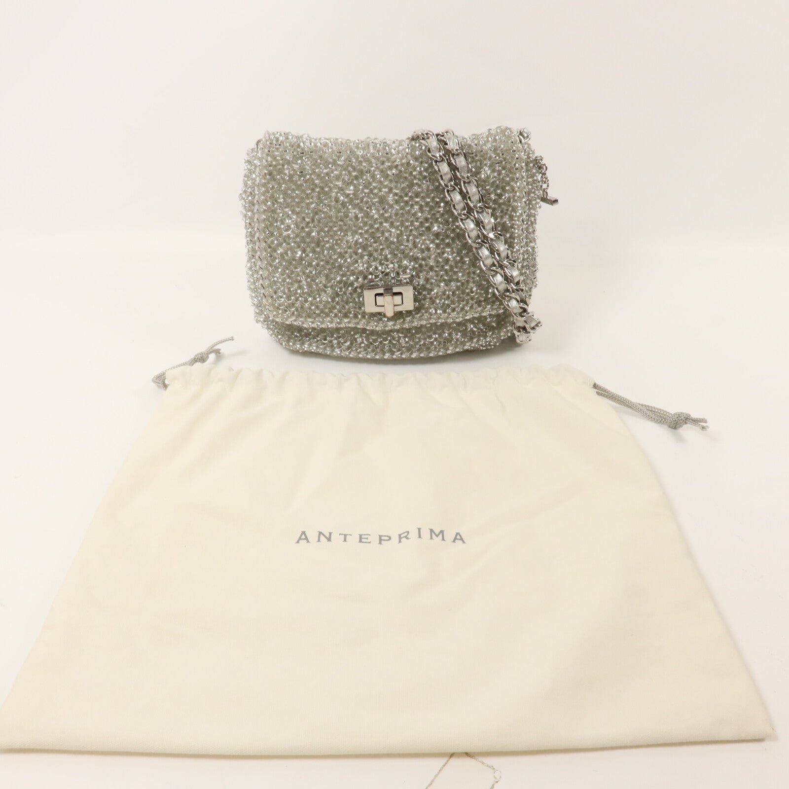 ANTEPRIMA PVC Shoulder Bag鏈帶肩背袋