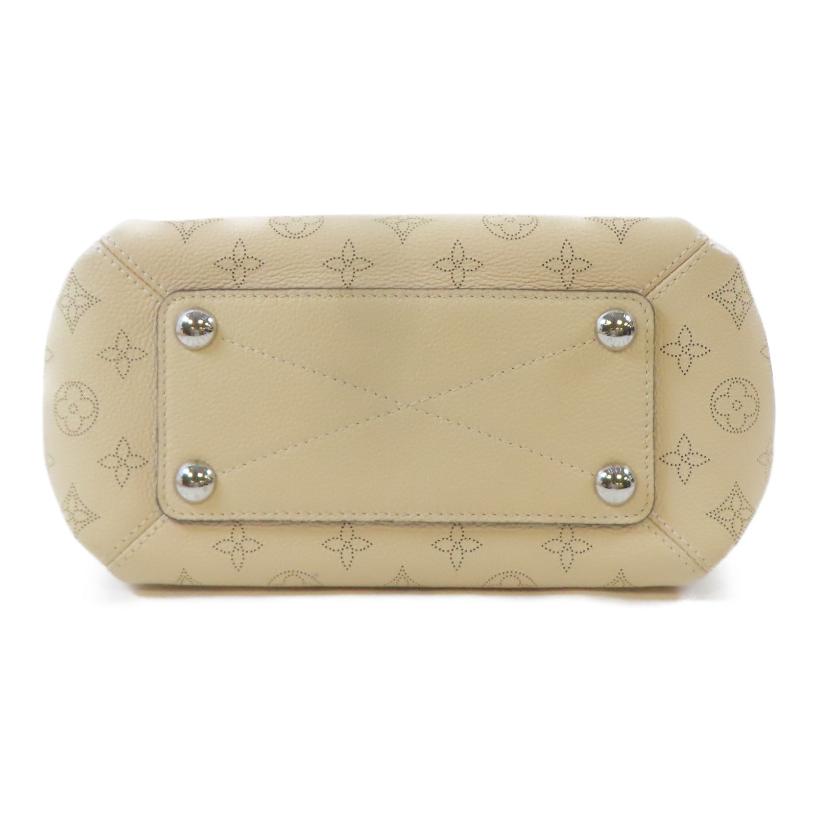 LOUIS VUITTON LV SHW Babylone BB 2 Way Shoulder Handbag M51767 Mahina Beige