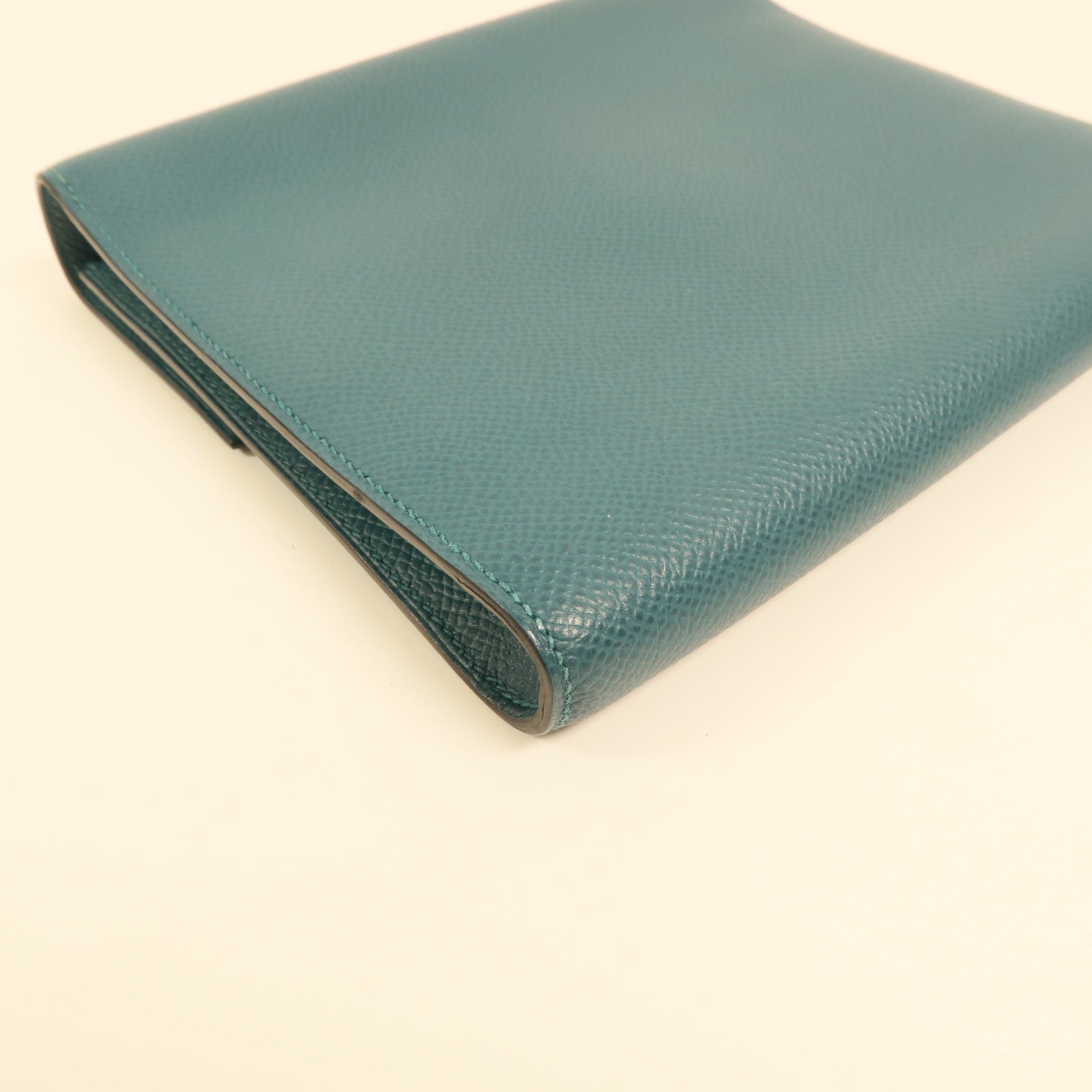 HERMES Epsom皮革Clic 16金扣肩背袋Malachite