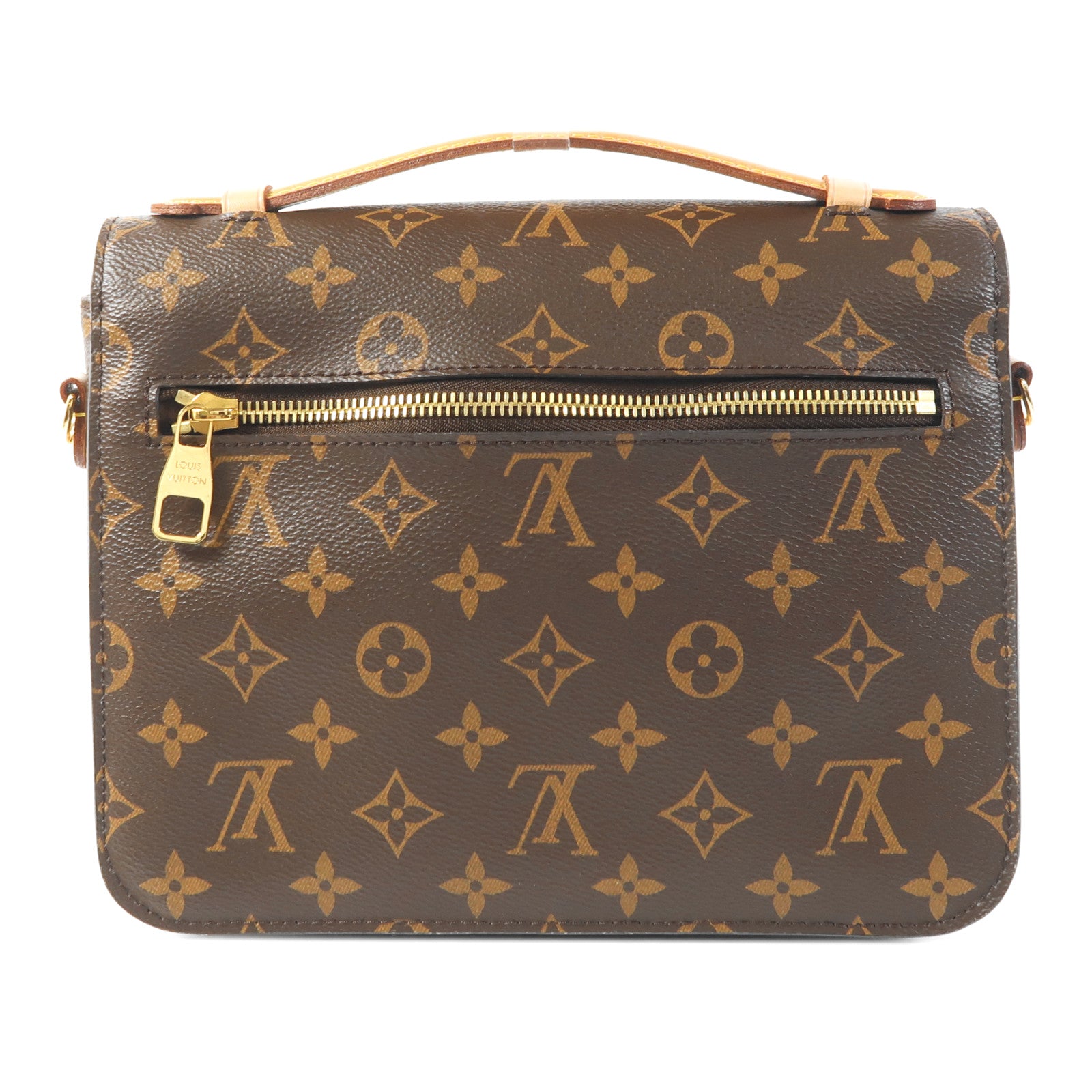 LOUIS VUITTON Monogram Pochette Metis MM金扣手挽肩背兩用袋