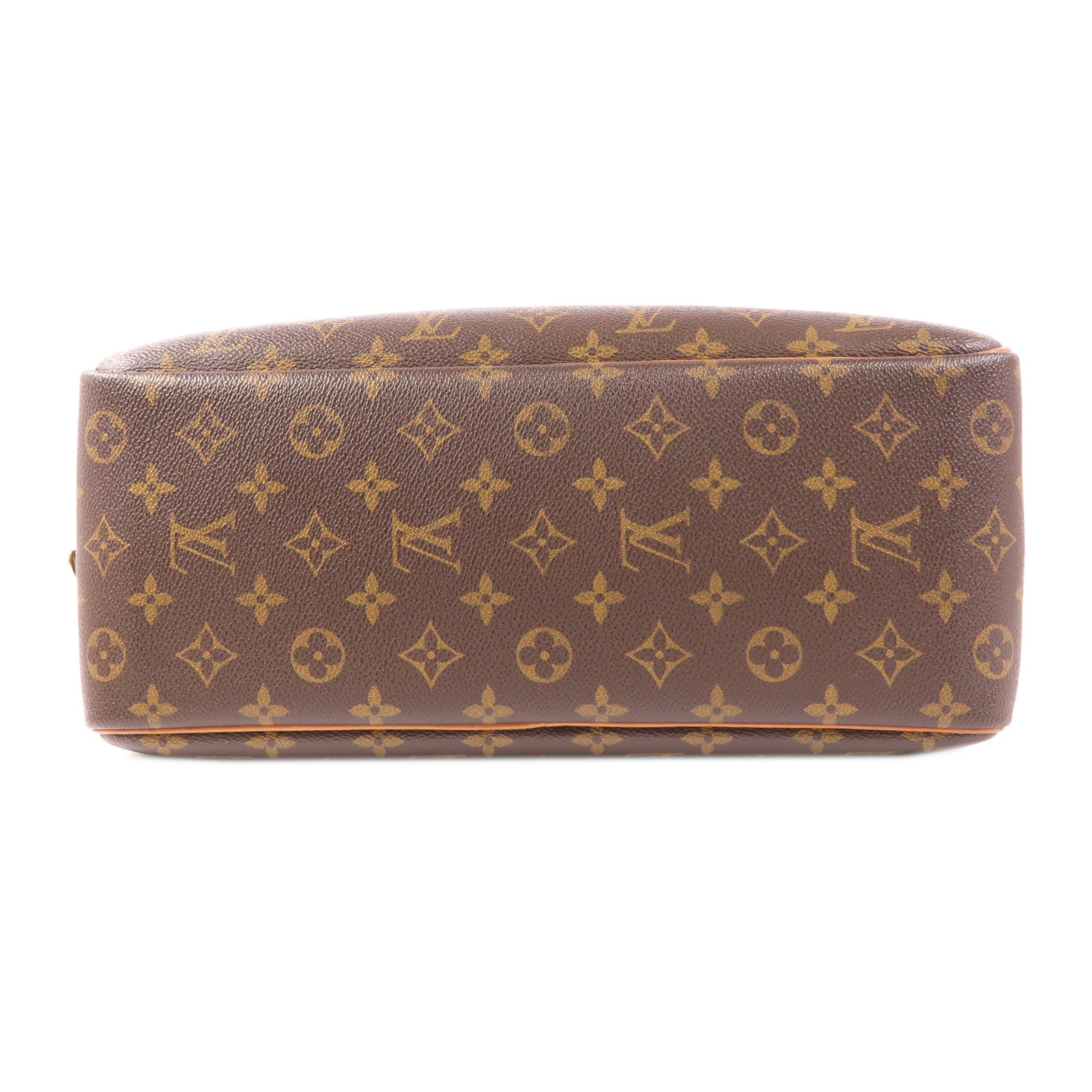 LOUIS VUITTON Monogram Deauville金扣手挽袋