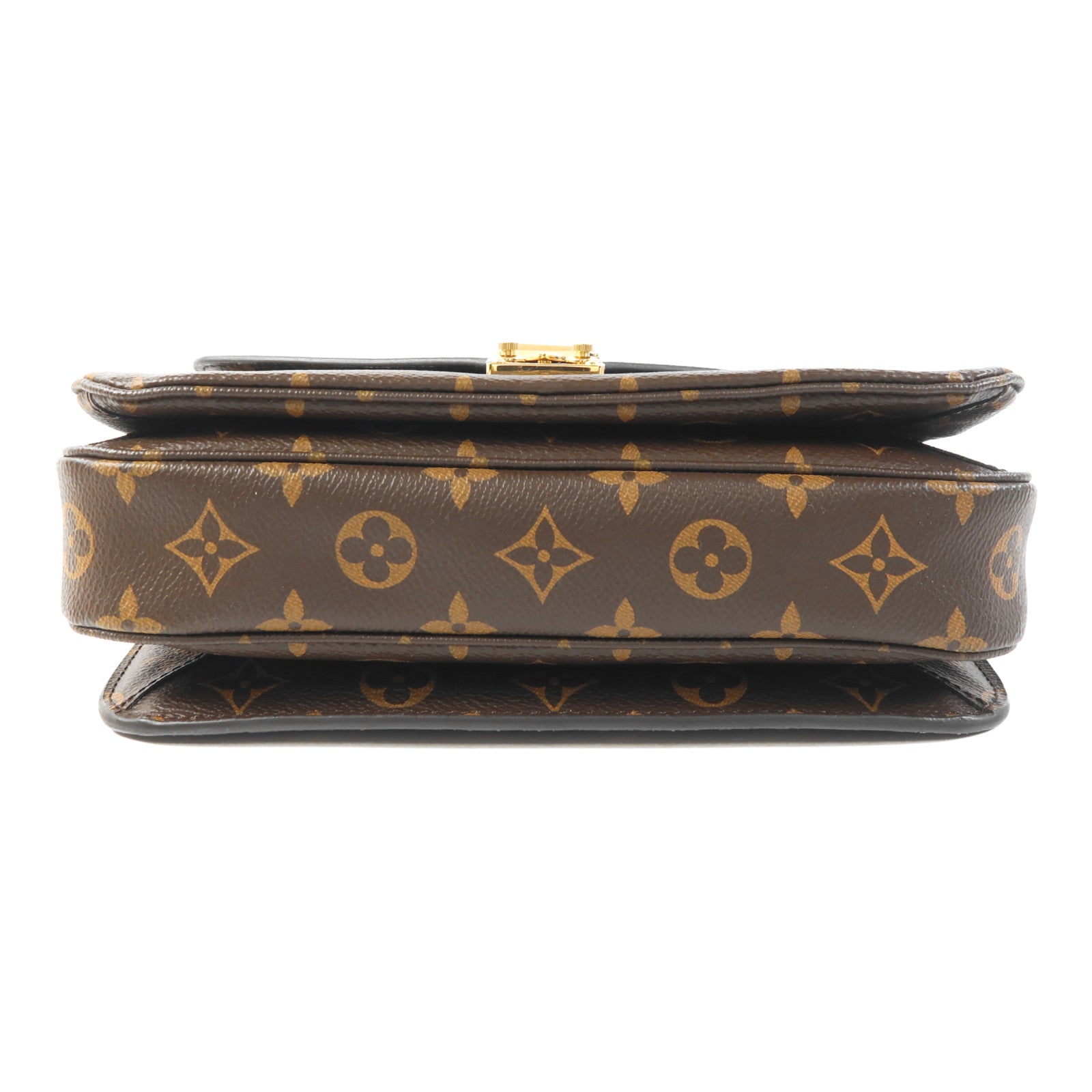 LOUIS VUITTON Monogram Pochette Metis MM金扣手挽肩背兩用袋