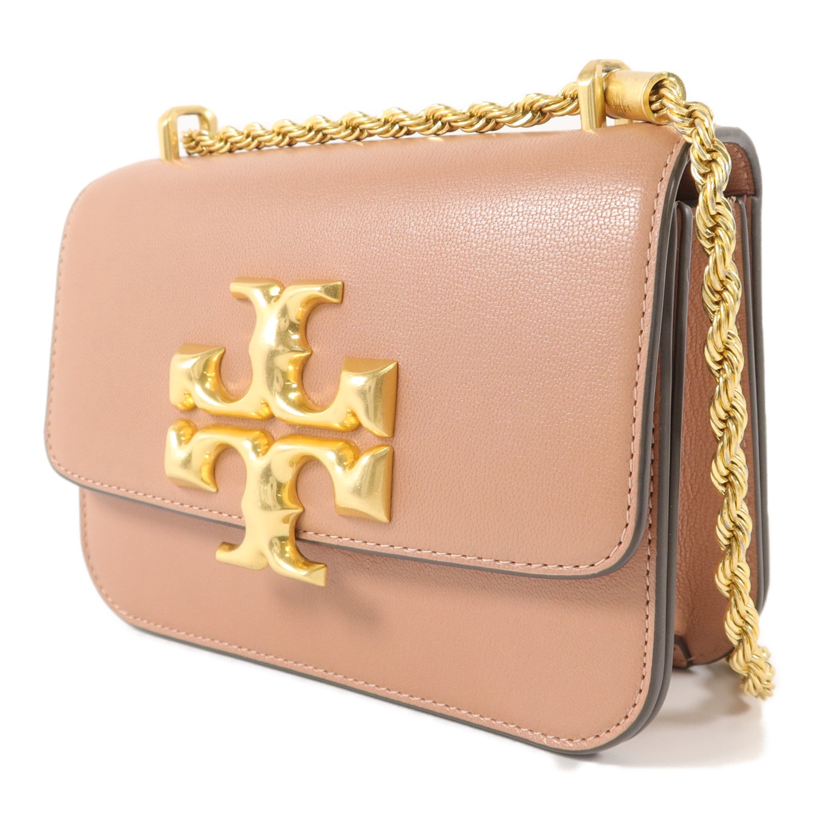 Tory Burch 牛皮皮革Chain Shoulder鏈帶肩背袋