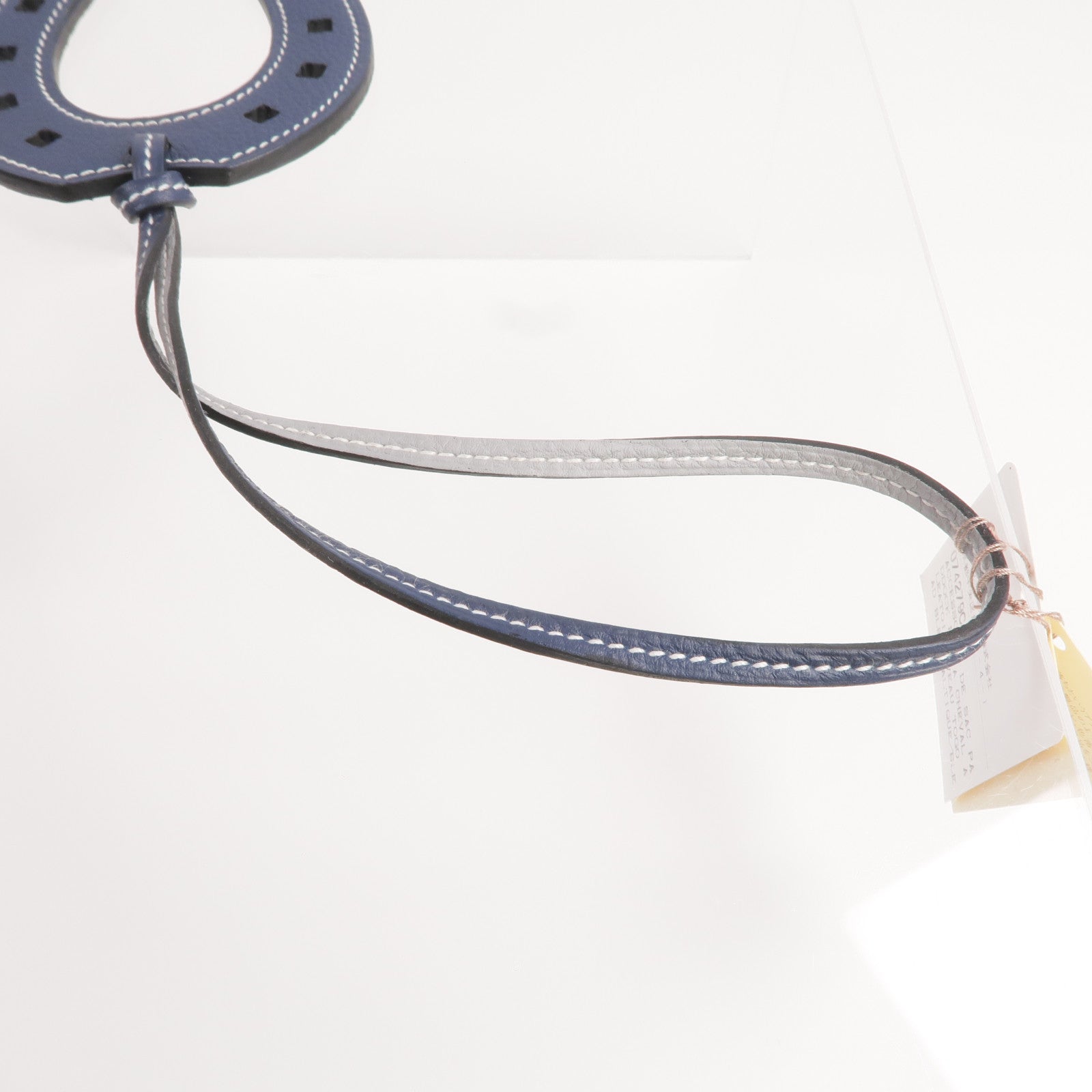 HERMES Togo皮革Paddock Horse Shoe Charm掛飾