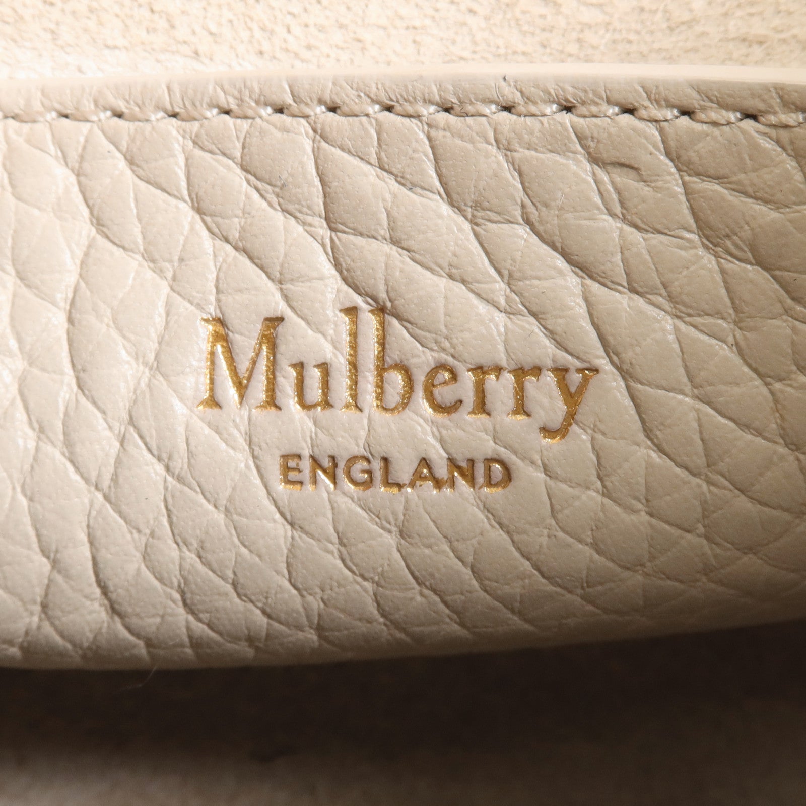 MULBERRY 牛皮皮革2 Way Bag金扣手挽肩背兩用袋