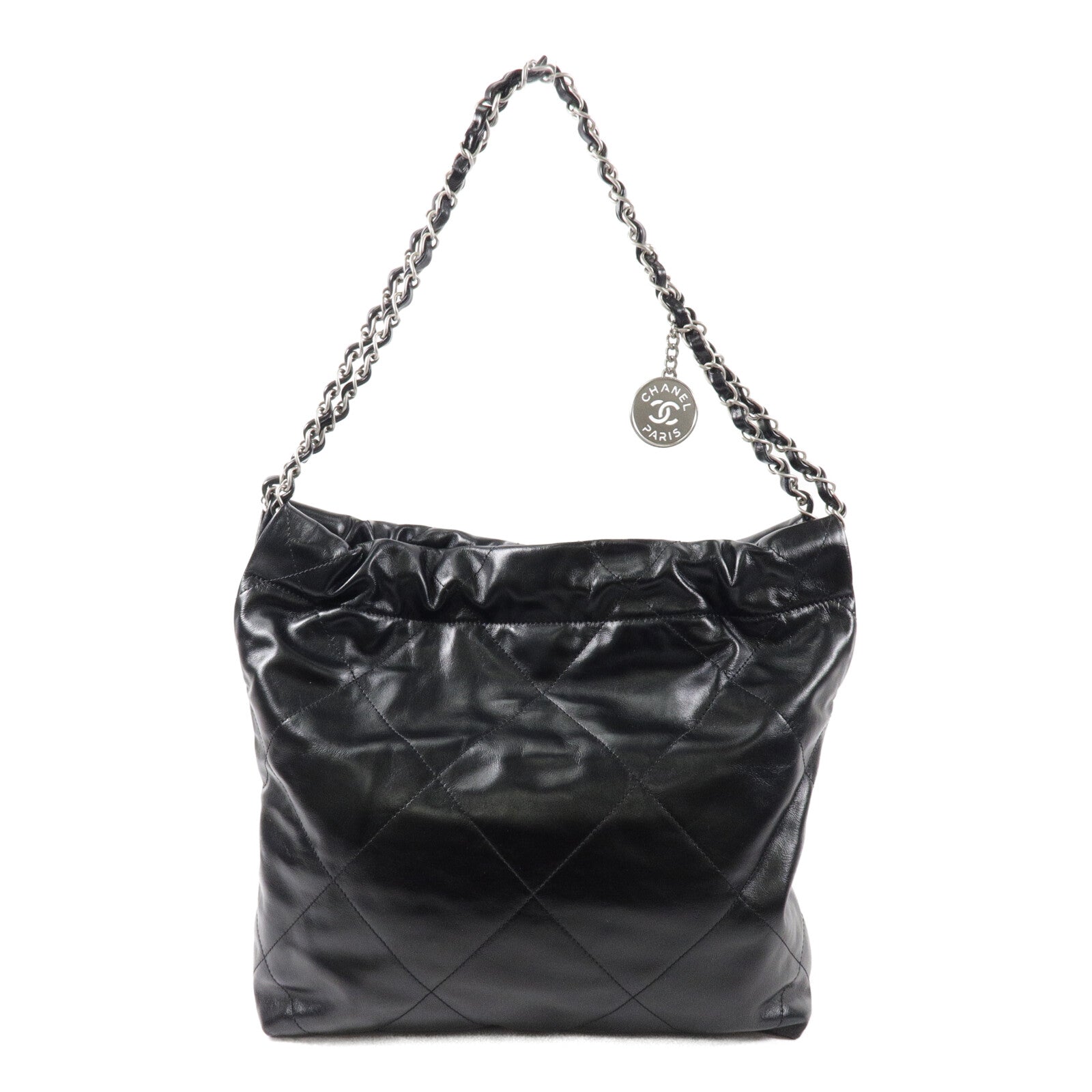 CHANEL 牛皮皮革Chanel 22 Small鏈帶肩背袋