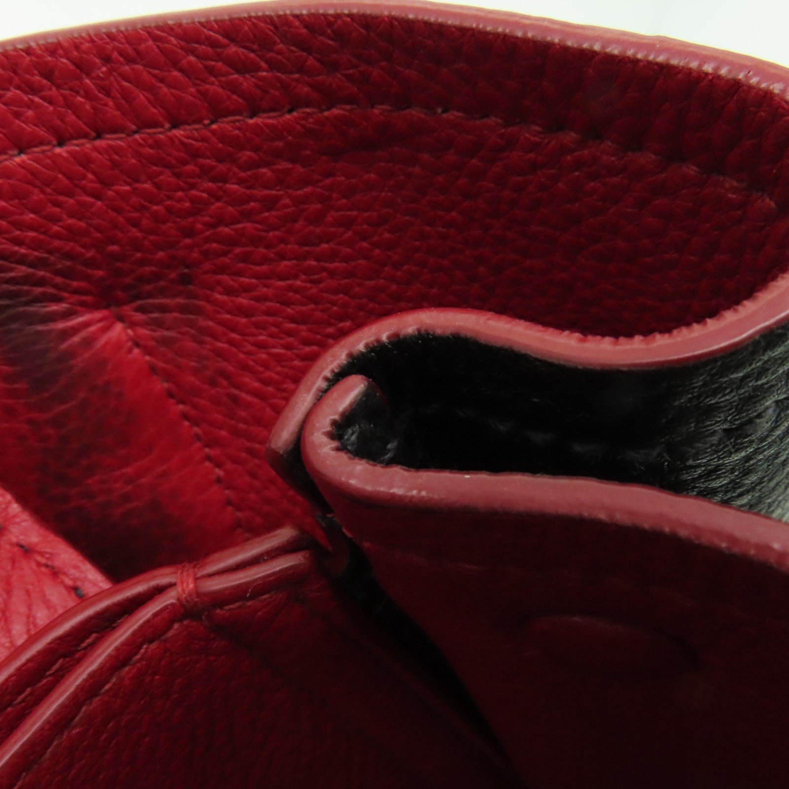 PRADA 【激減優惠】牛皮皮革2way Shoulder Bag銀扣手挽肩背兩用袋黑色