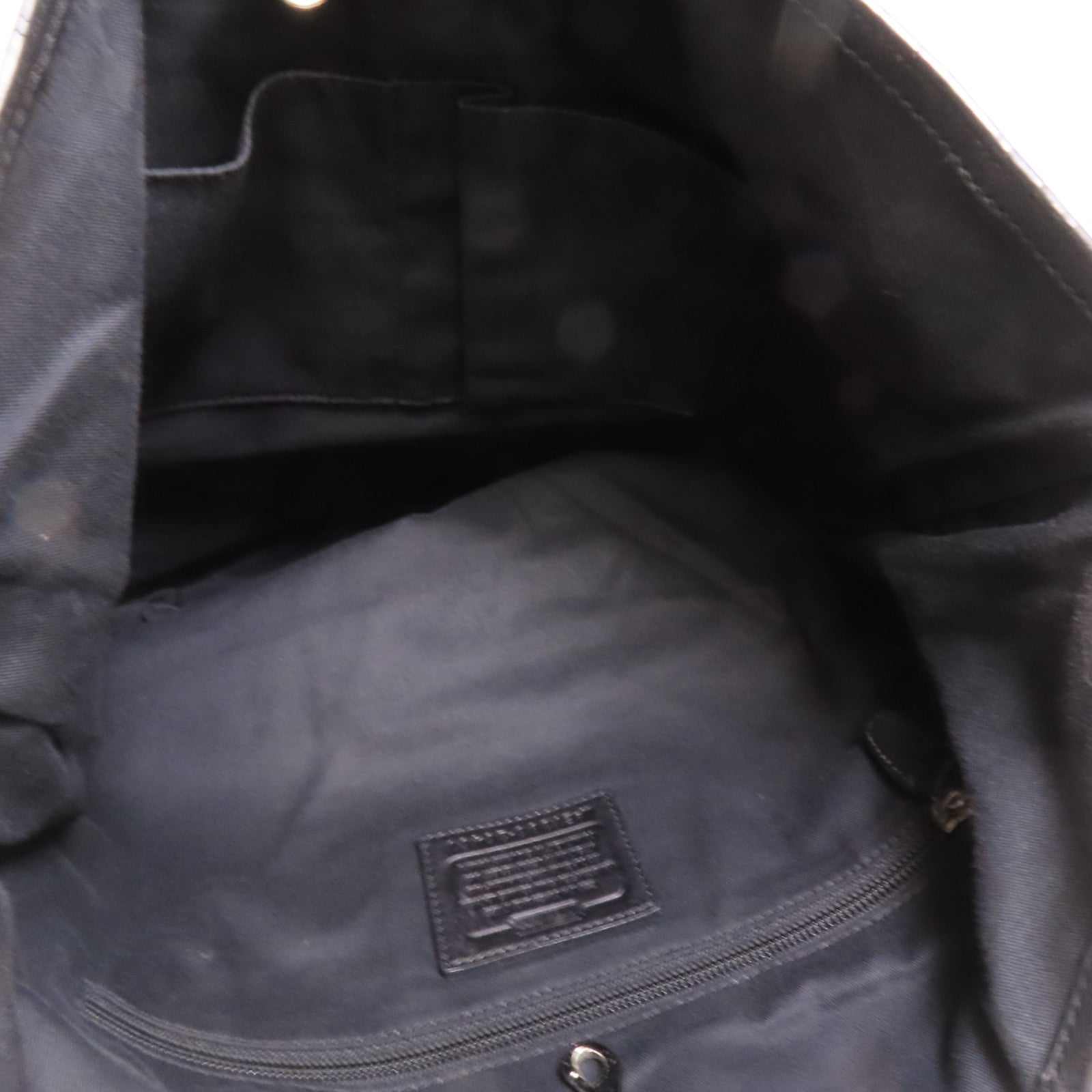 COACH 【激減優惠】牛皮皮革Shoulder Bag銀扣肩背袋