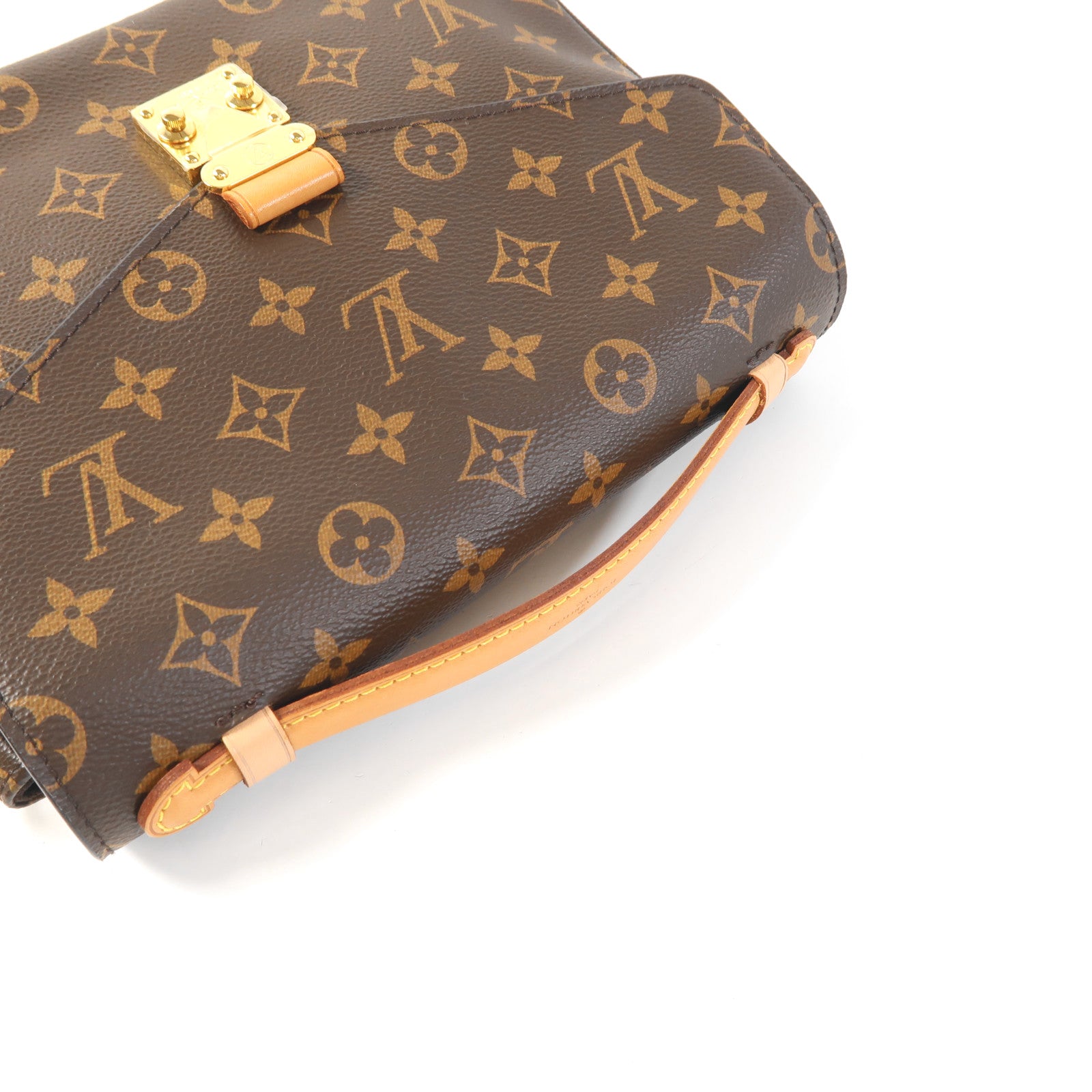 LOUIS VUITTON Monogram Pochette Metis MM金扣手挽肩背兩用袋
