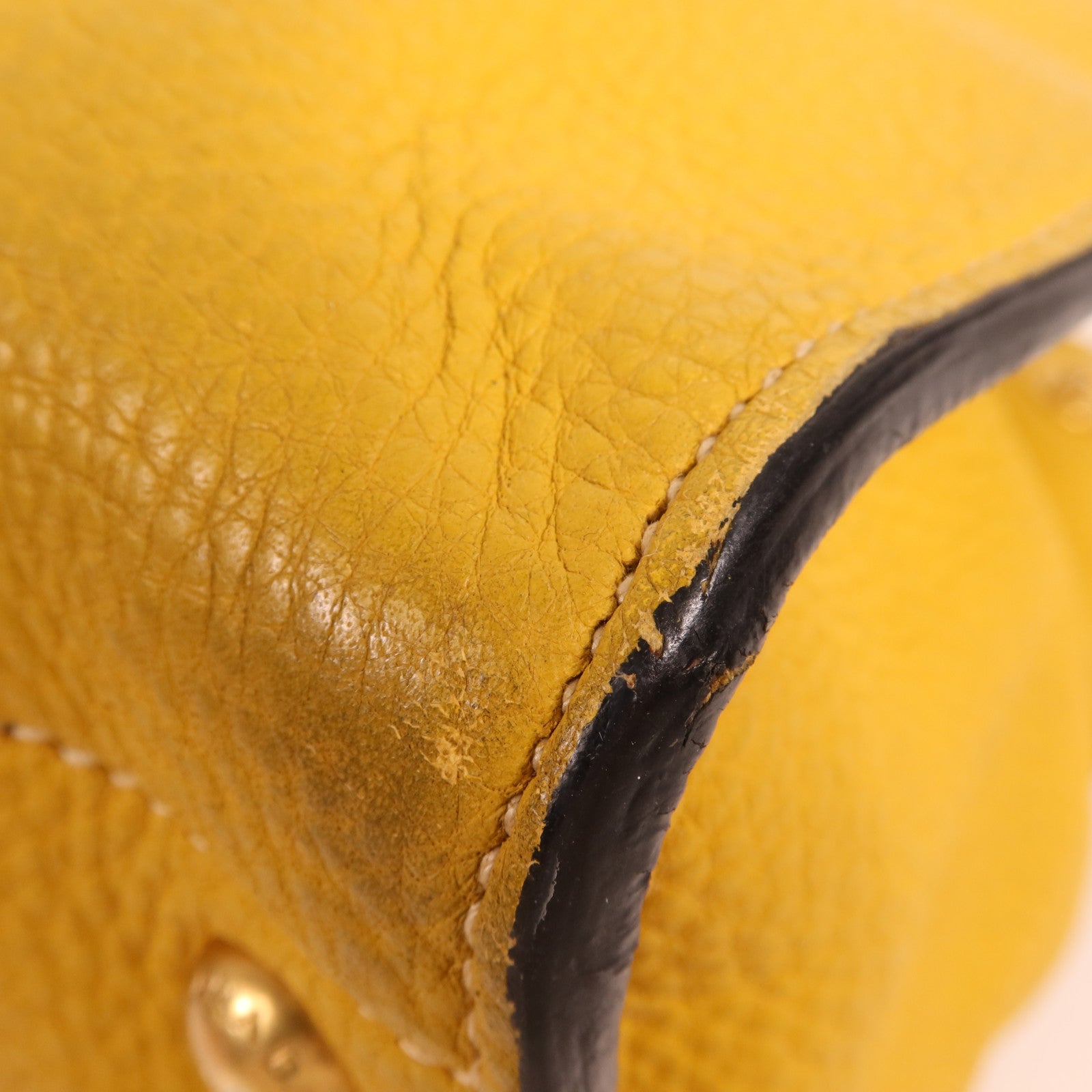 PRADA 牛皮皮革2 Way Shoulder金扣手挽袋