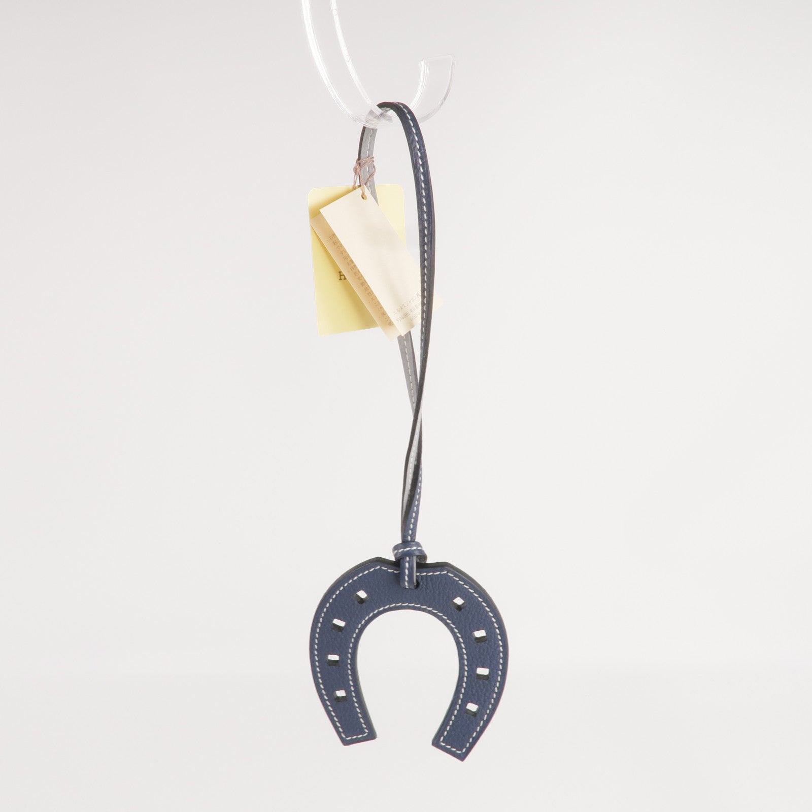 HERMES Togo皮革Paddock Horse Shoe Charm掛飾