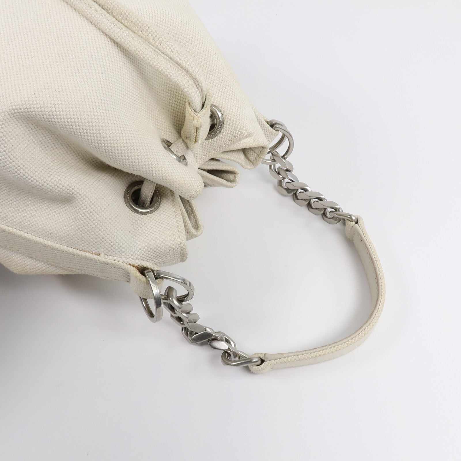 YVES SAINT LAURENT 帆布Rive Gauche Bucket Bag手挽袋