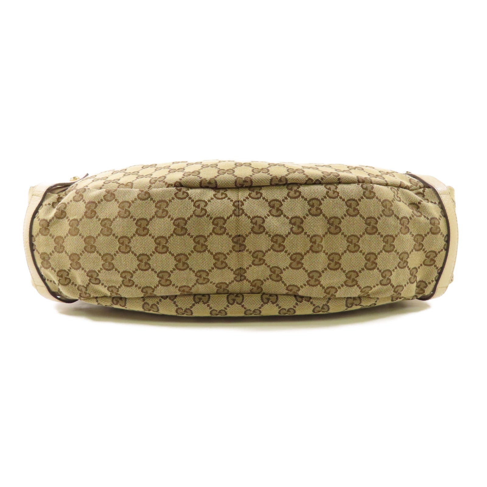 GUCCI 帆布Shoulder Bag金扣肩背袋