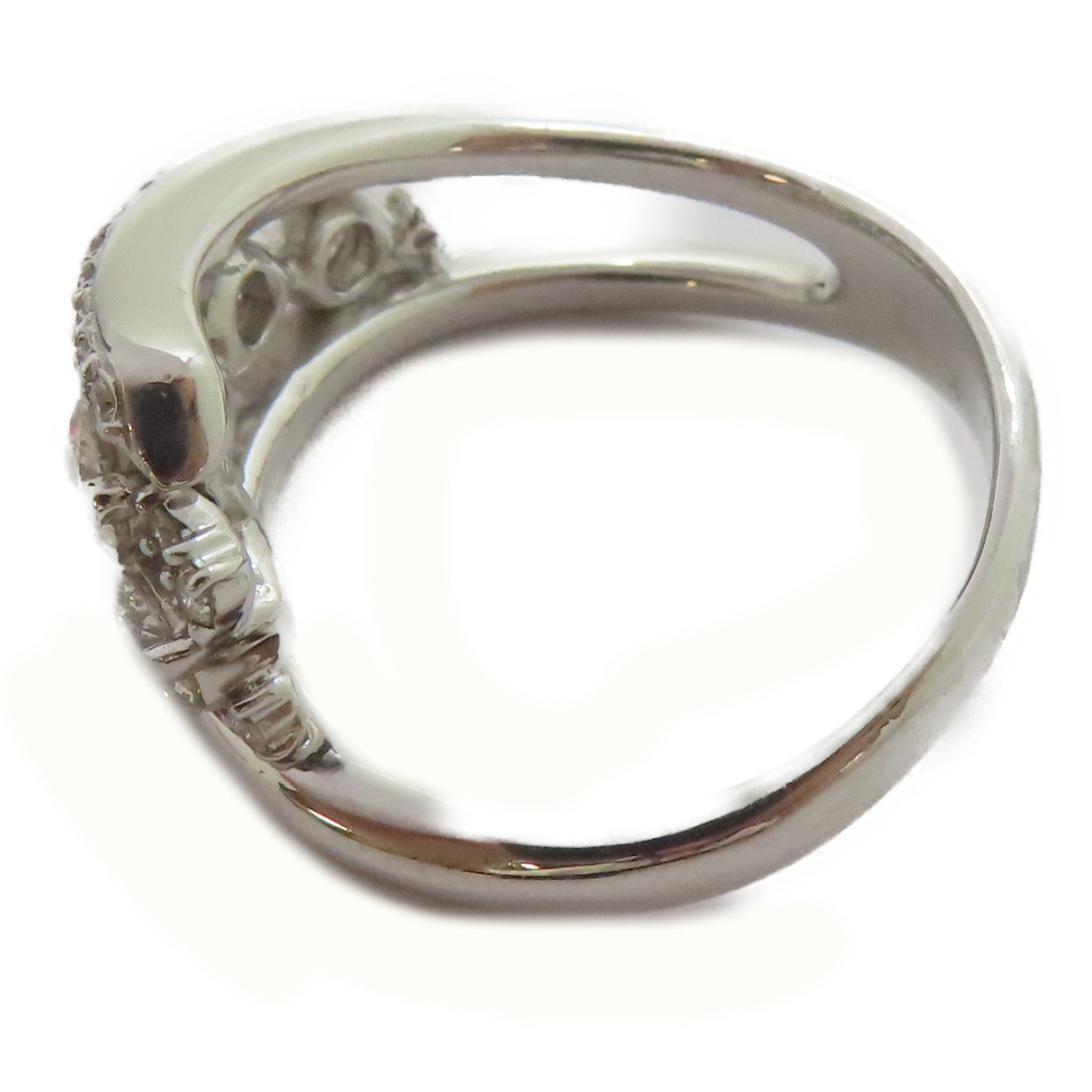 JEWELRY 18K白金Diamond Ring戒指US#7