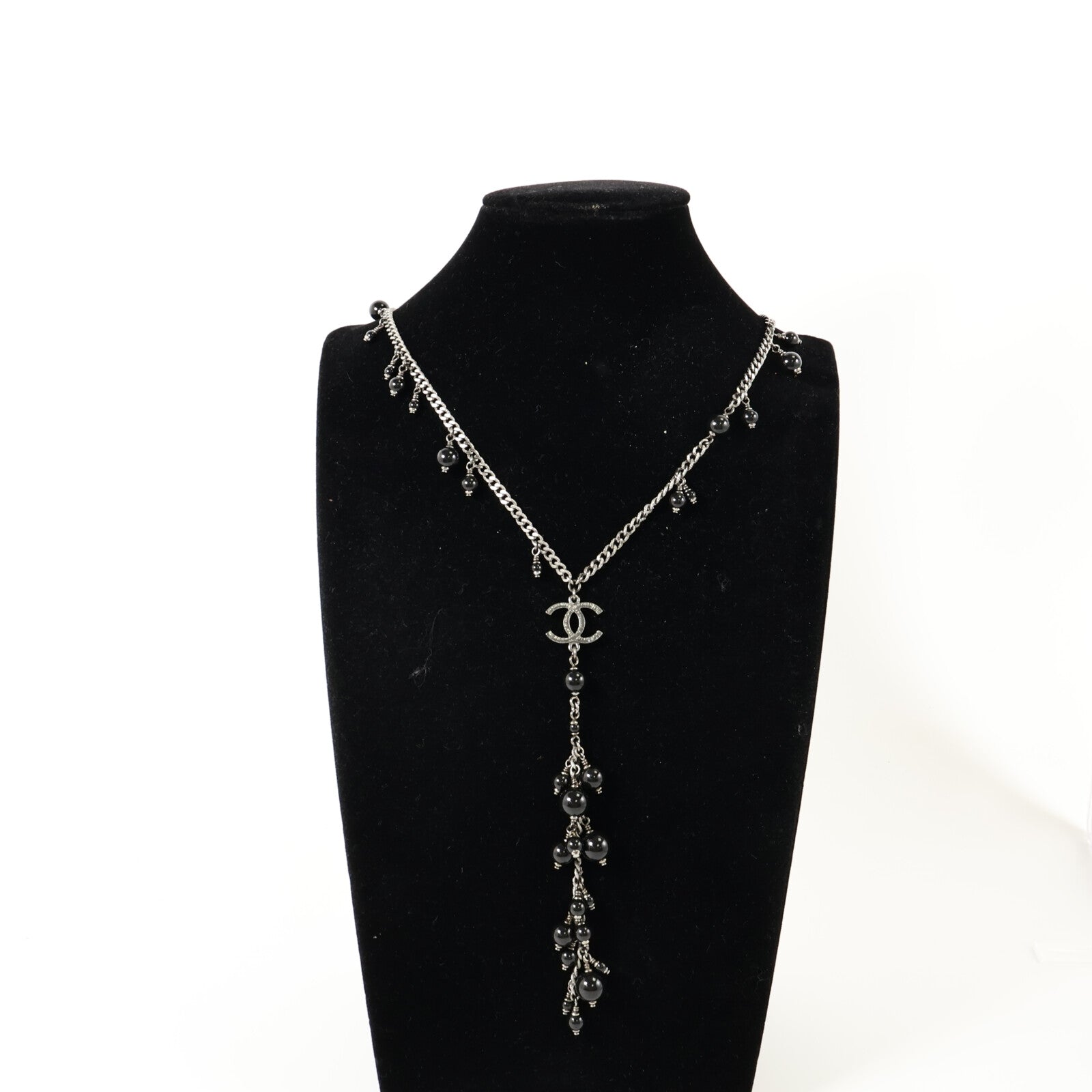 CHANEL PVC/金屬Necklace項鏈