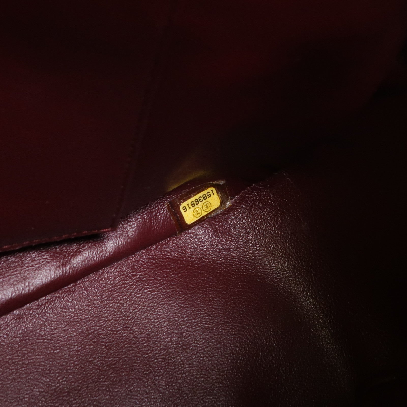 CHANEL 羊皮皮革Chain Shoulder銀扣鏈帶肩背袋