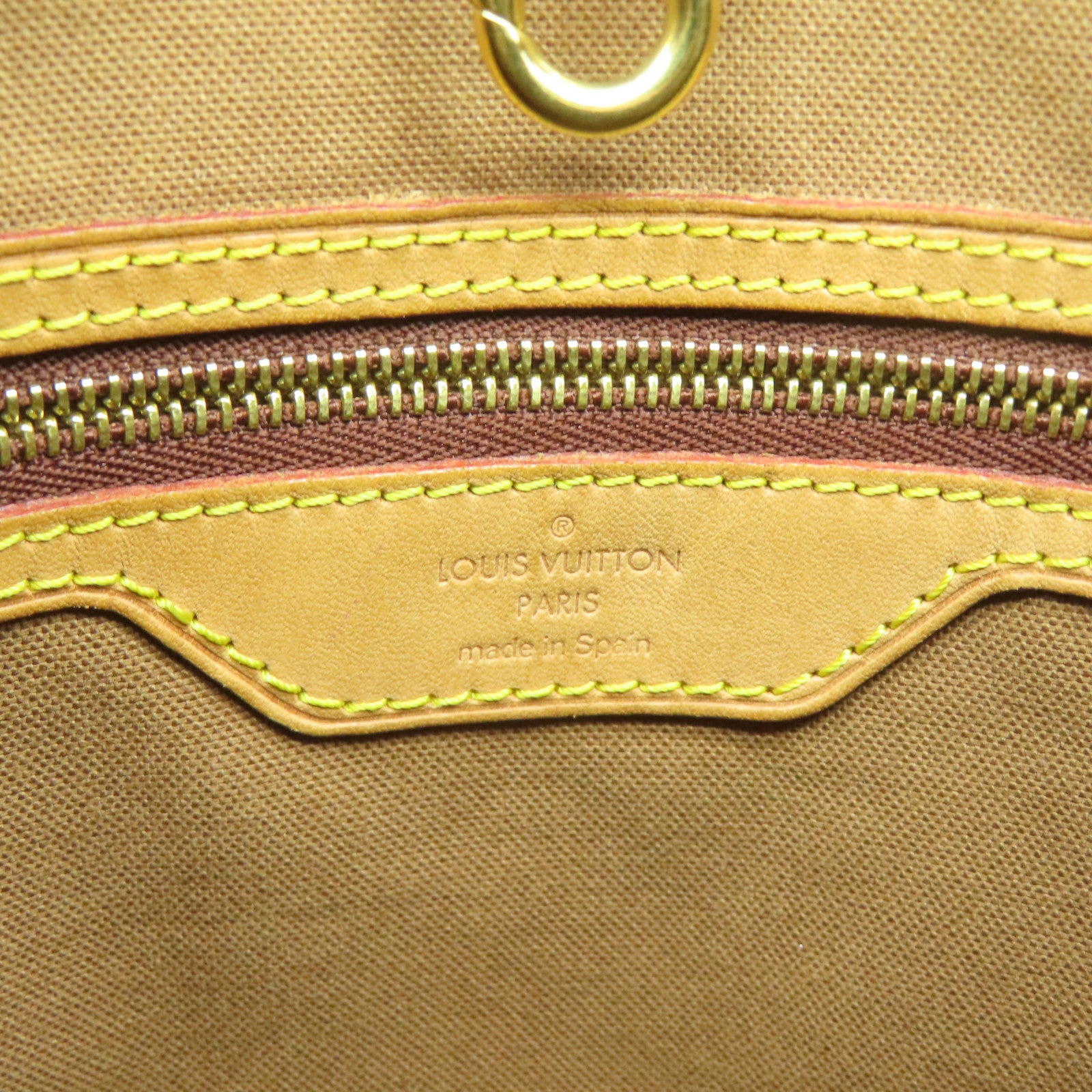 LOUIS VUITTON 【清倉大減價】Monogram Batignolles Vertical金扣肩背袋啡色
