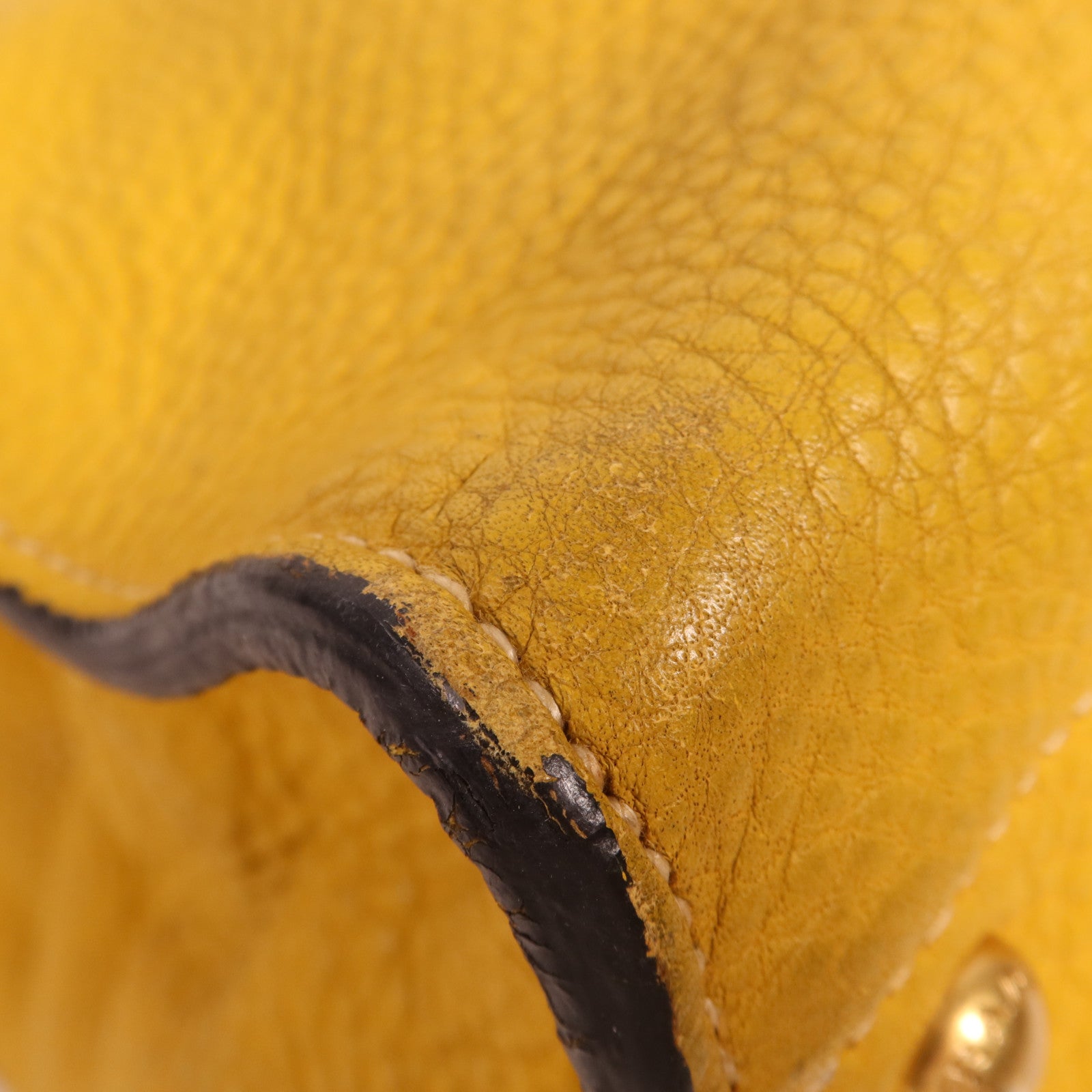 PRADA 牛皮皮革2 Way Shoulder金扣手挽袋