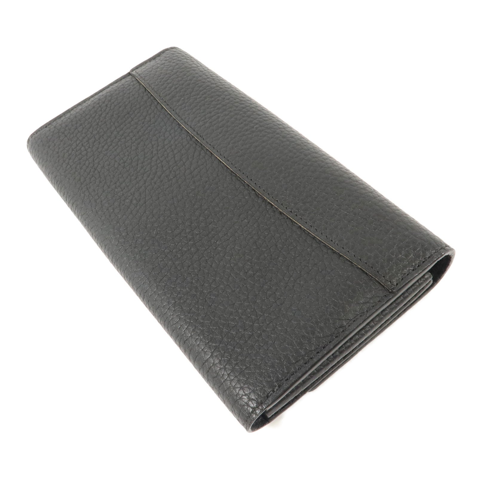 LOUIS VUITTON Taurillon Studded Soi Capucines Wallet長錢包