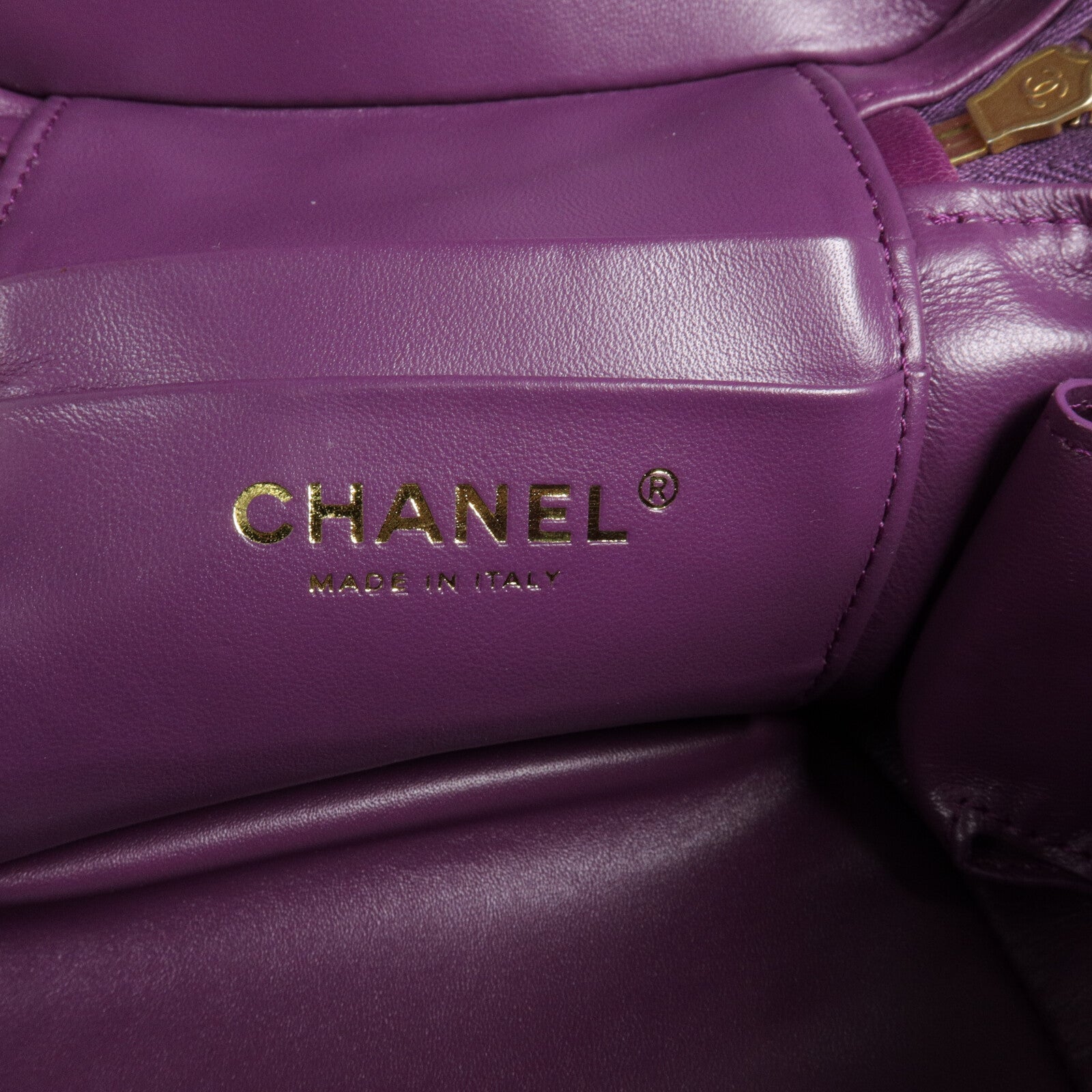 CHANEL 剪毛羊皮Vanity手挽肩背兩用袋