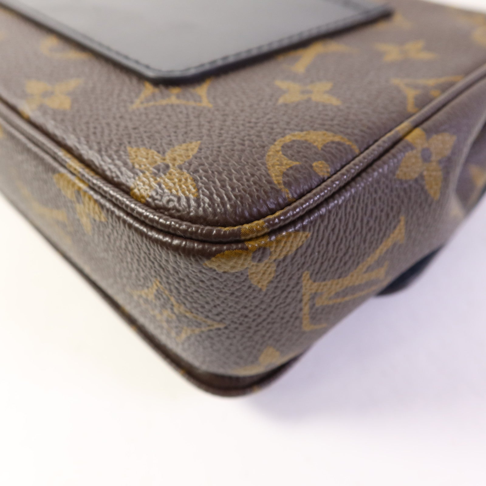 LOUIS VUITTON 【激減優惠】Monogram Marceau金扣肩背袋棕色