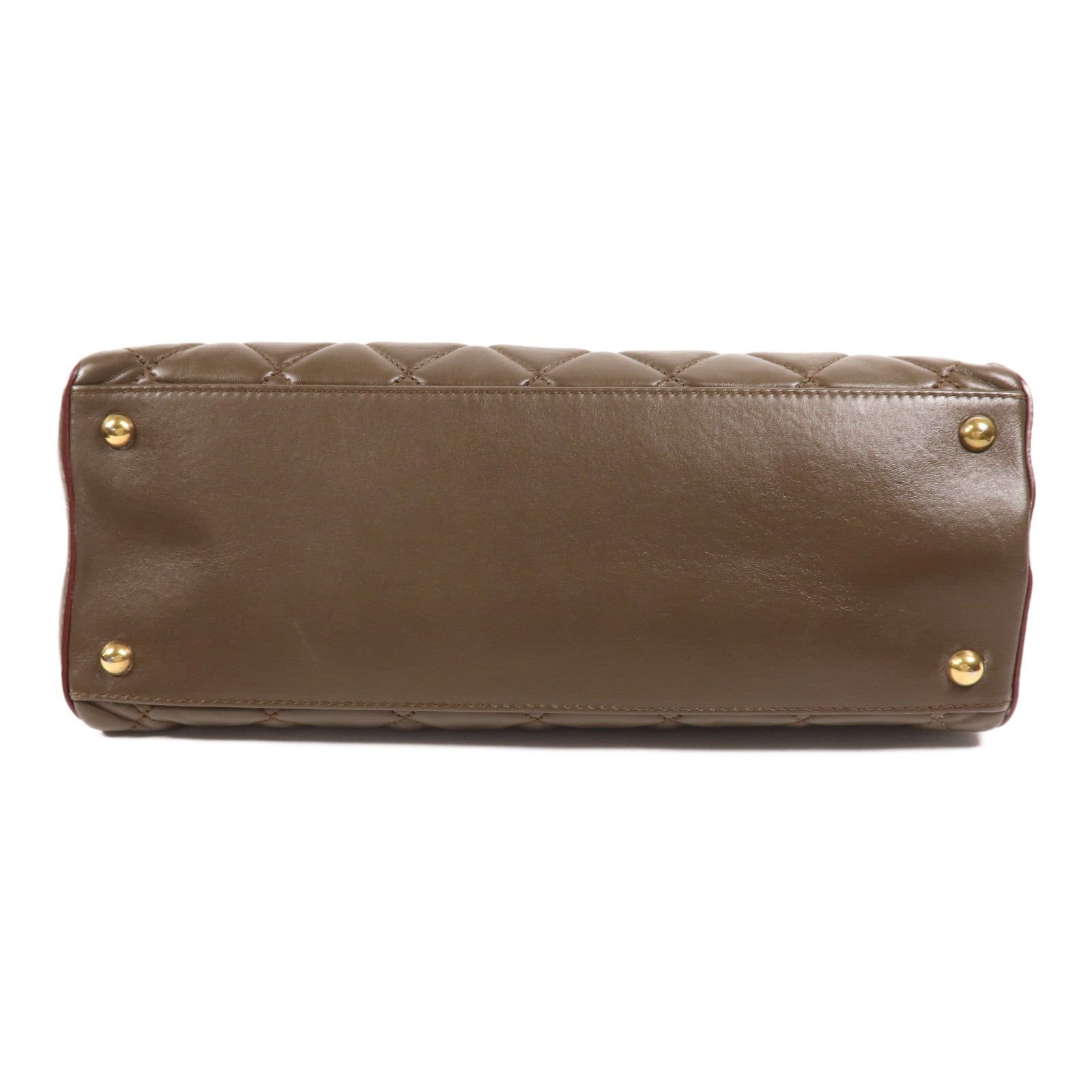 CHANEL 羊皮皮革Chain Shoulder金扣鏈帶肩背袋