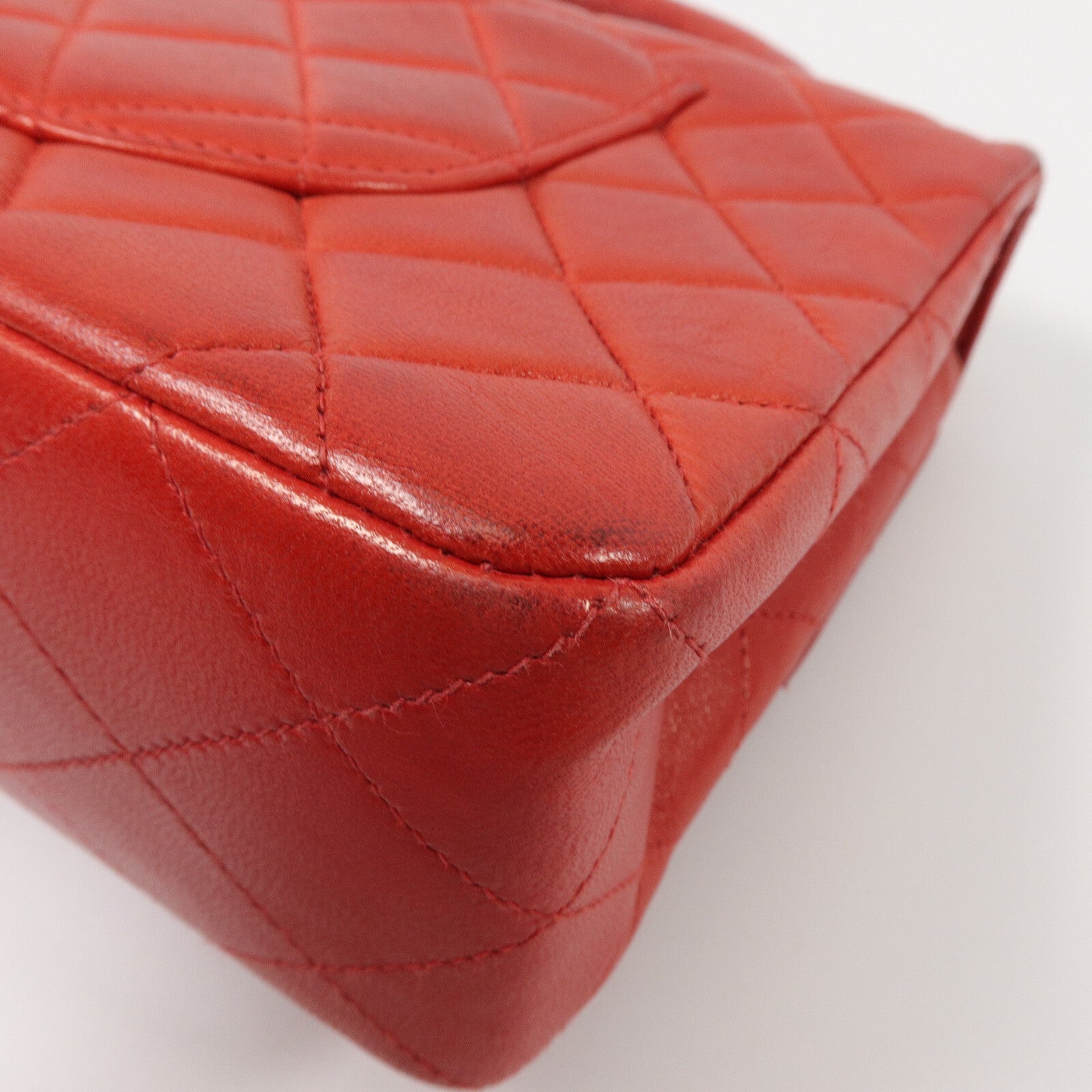 CHANEL 羊皮皮革Vintage Hand Bag手挽袋