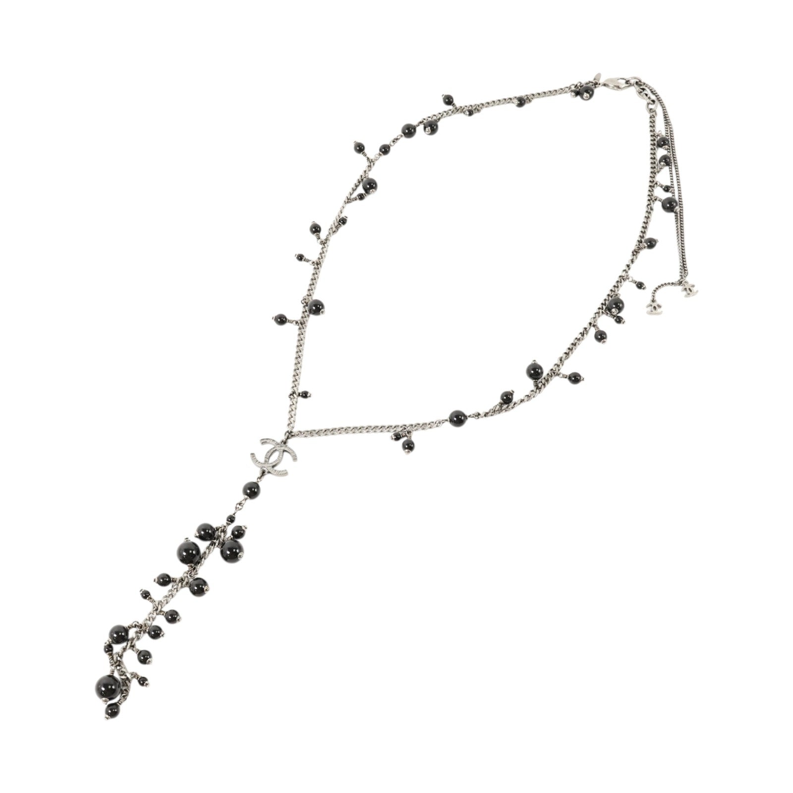 CHANEL PVC/金屬Necklace項鏈