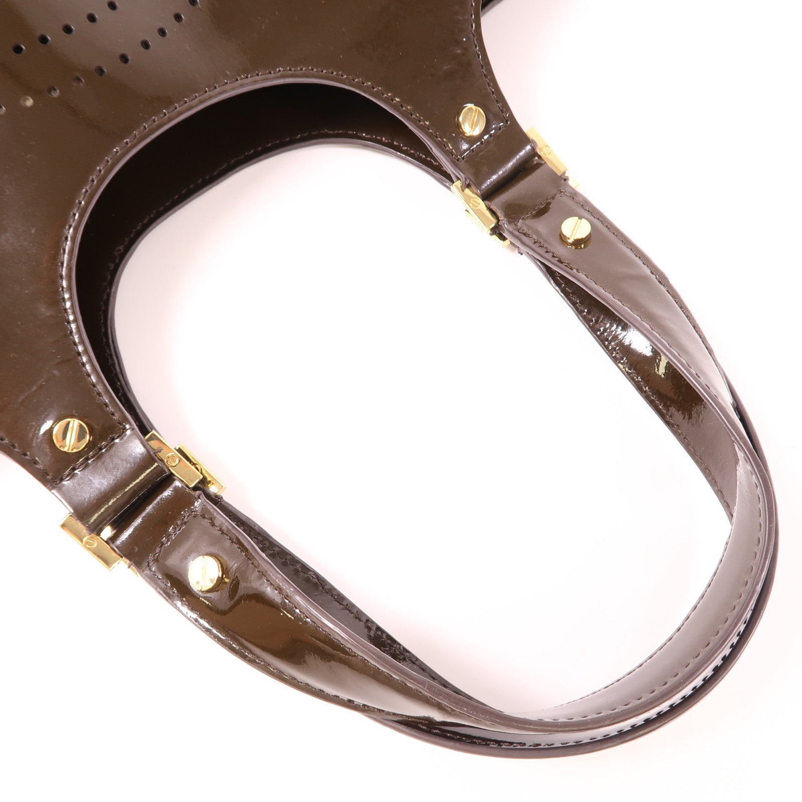 【激減優惠】漆皮皮革Tote Bag金扣手挽袋