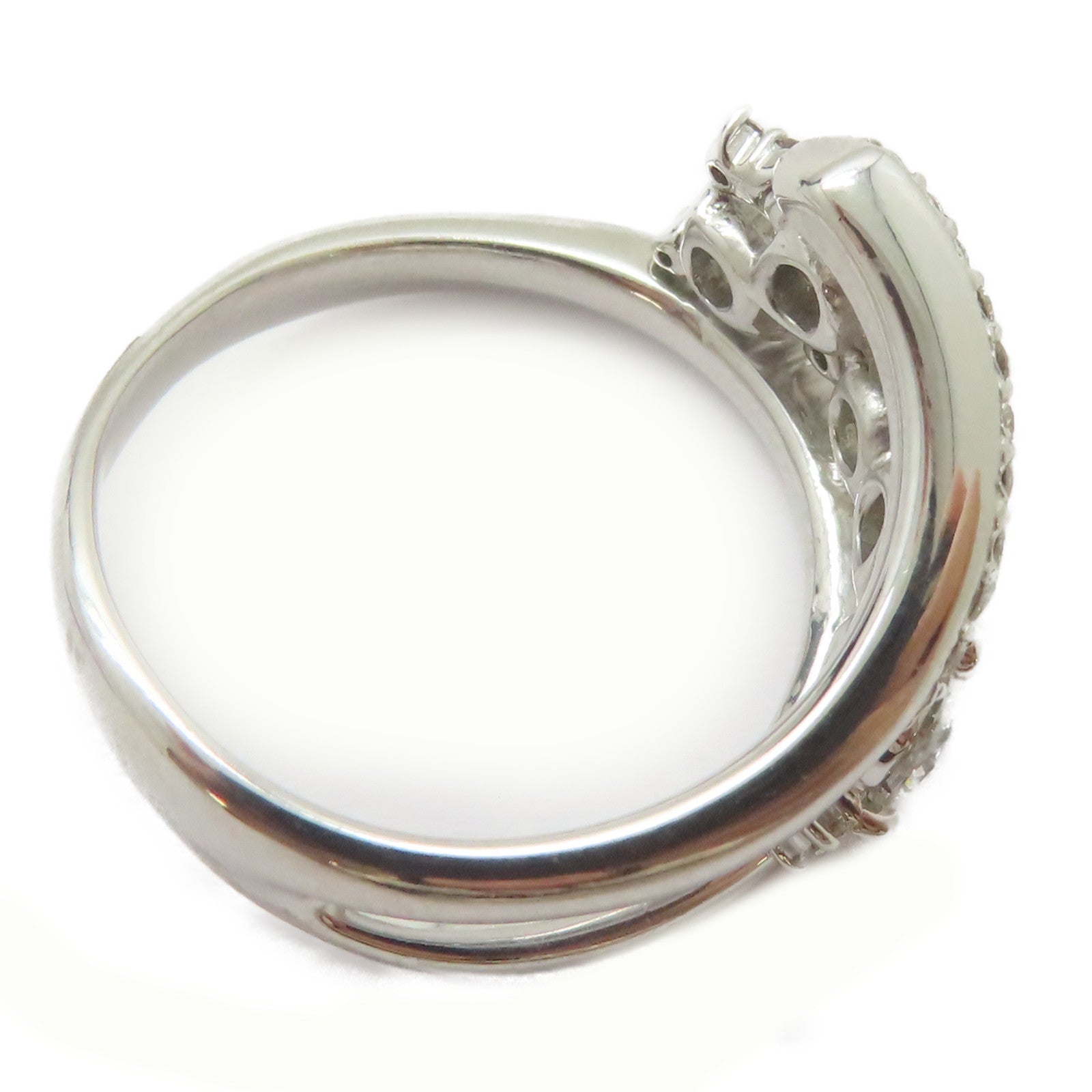 JEWELRY 18K白金Diamond Ring戒指US#7