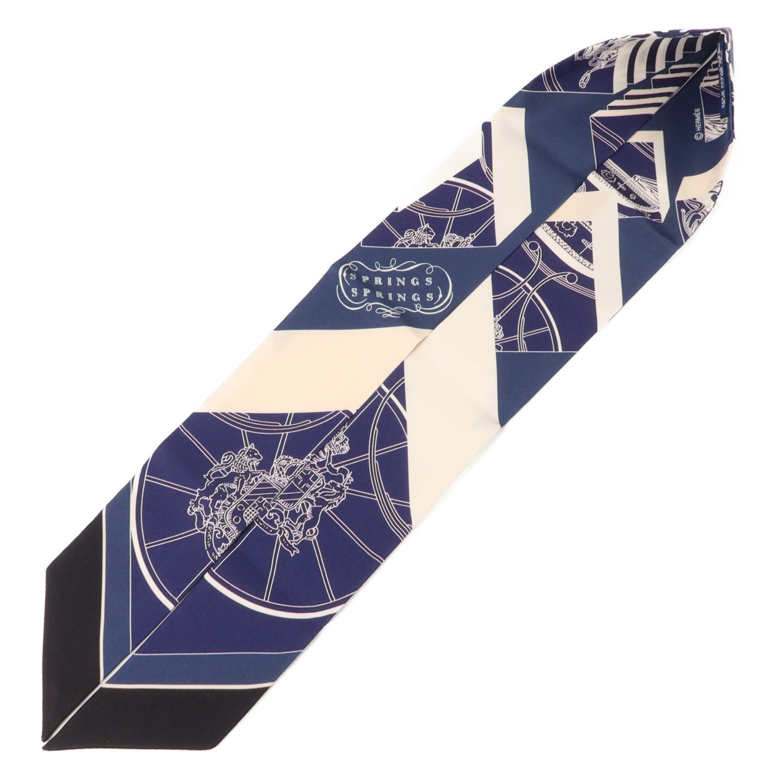 HERMES 絲質Twilly絲巾