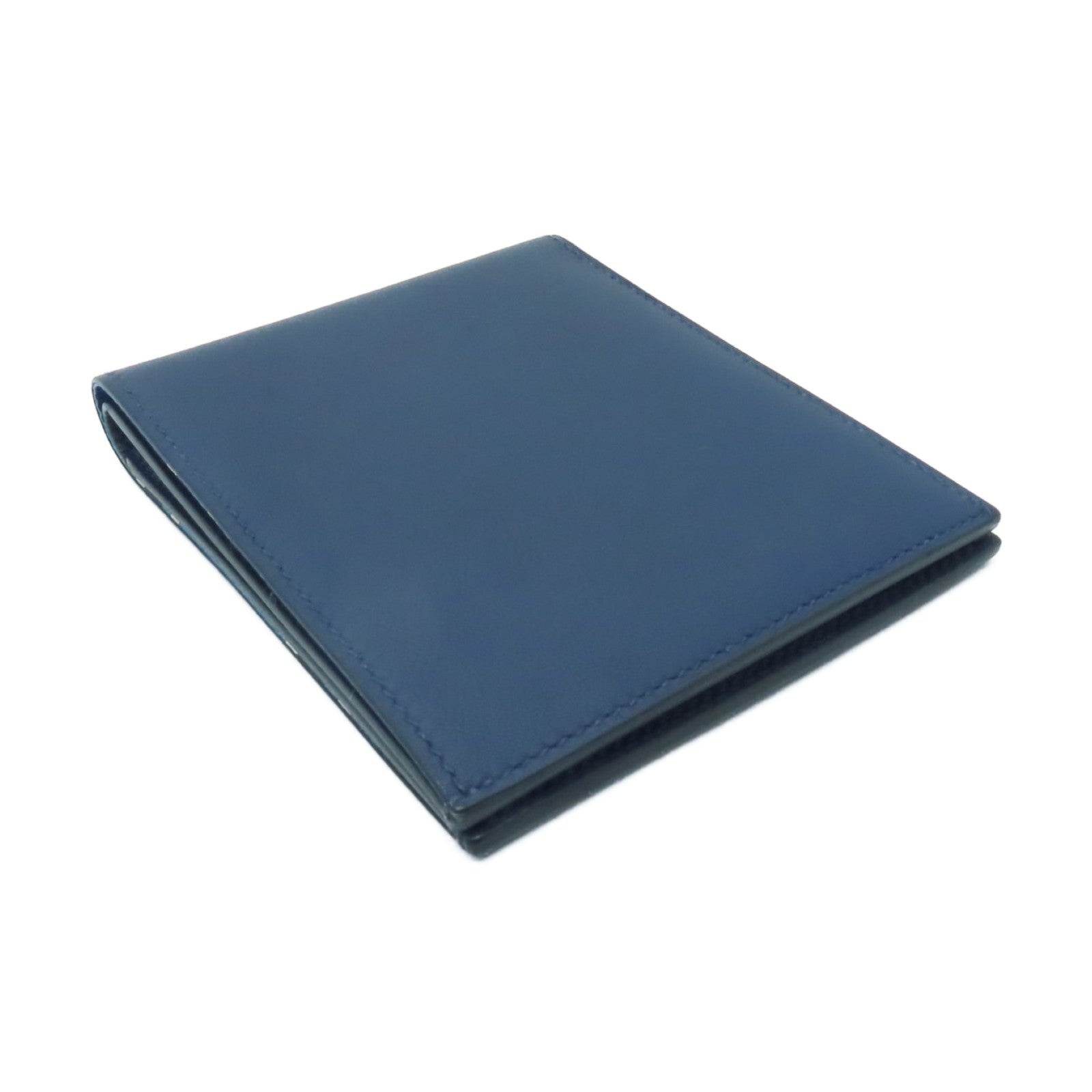 HERMES 【激減優惠】Swift皮革Wallet錢包藍色Blue Sapphire