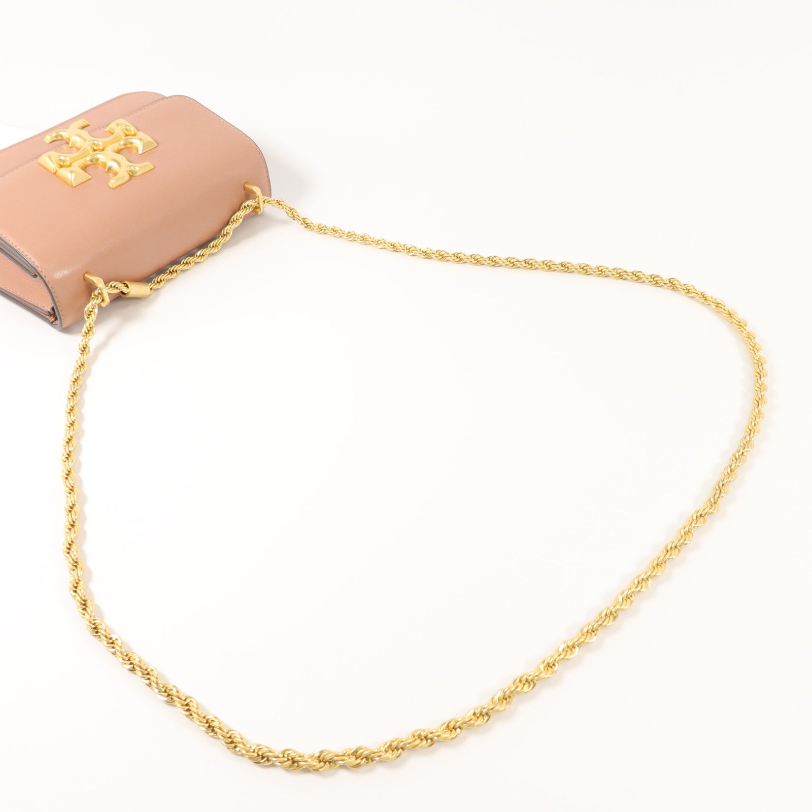 Tory Burch 牛皮皮革Chain Shoulder鏈帶肩背袋