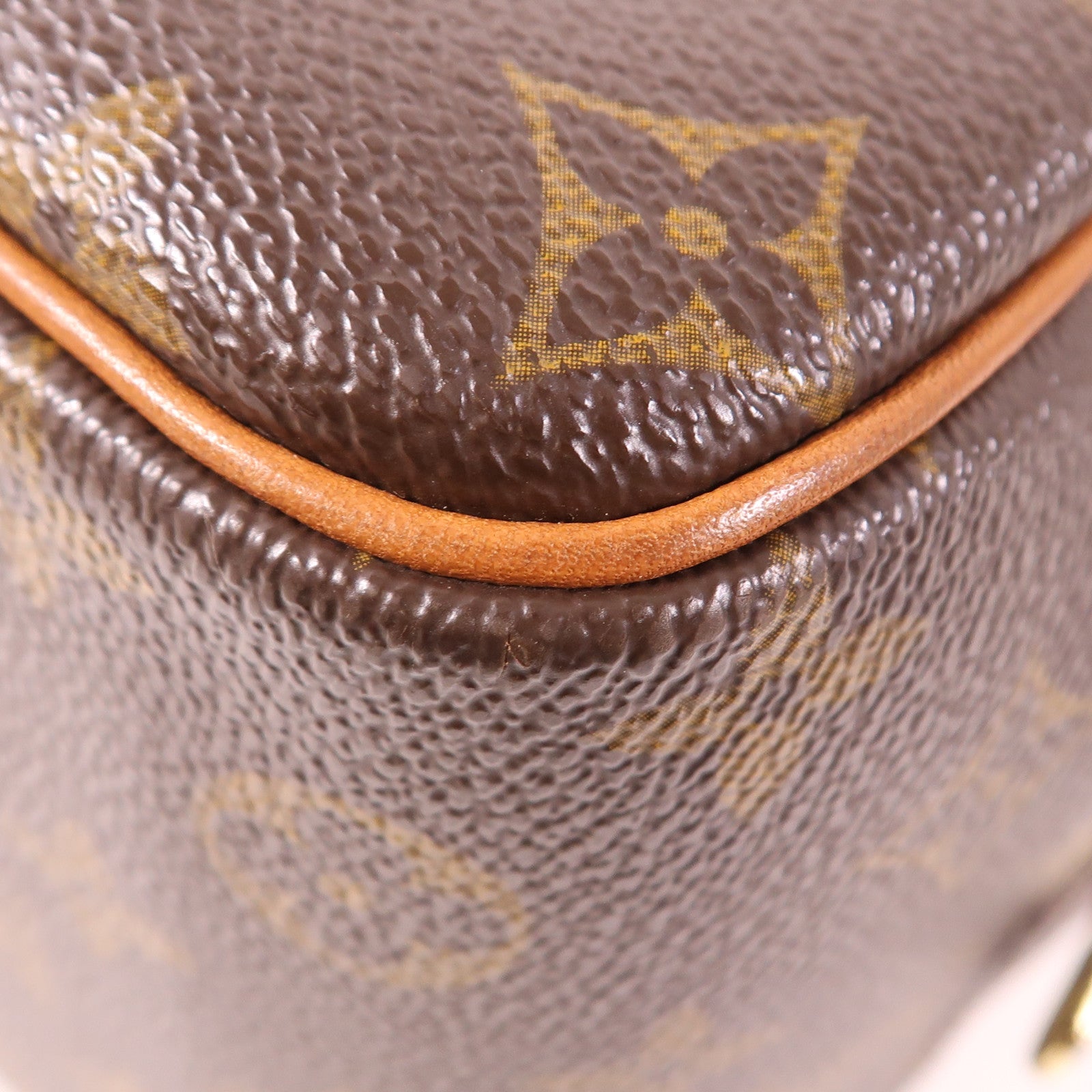 LOUIS VUITTON Monogram Deauville金扣手挽袋