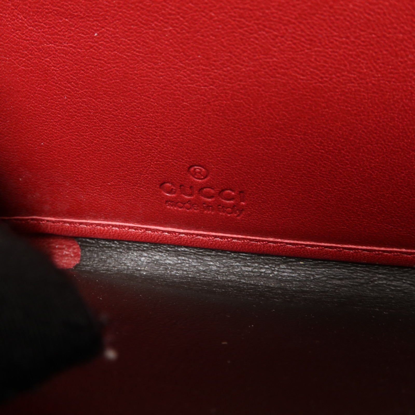 GUCCI 牛皮皮革Lovely Line Guccissima Zip-Around Long Wallet金扣長錢包