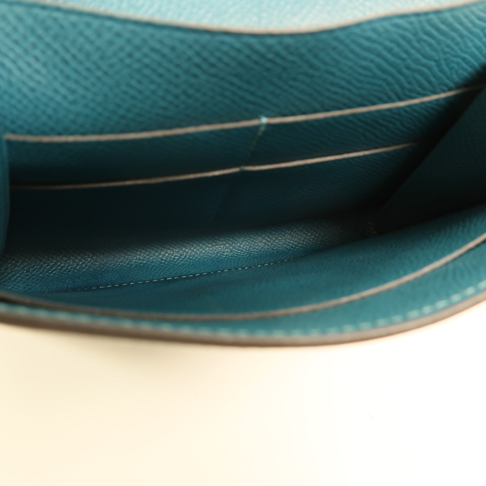 HERMES Epsom皮革Clic 16金扣肩背袋Malachite