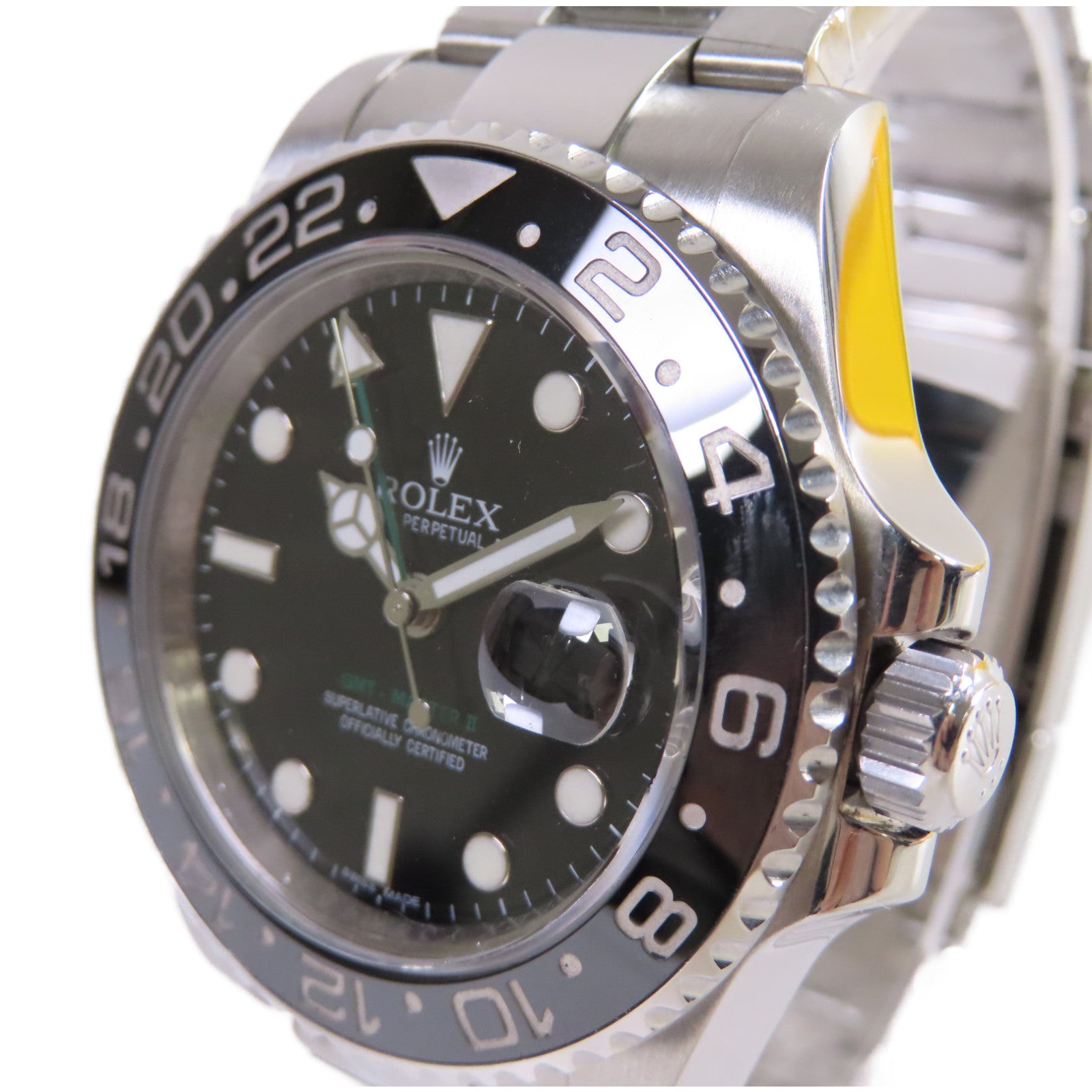 ROLEX GMT Master II Watch不鏽鋼自動機芯手錶黑色