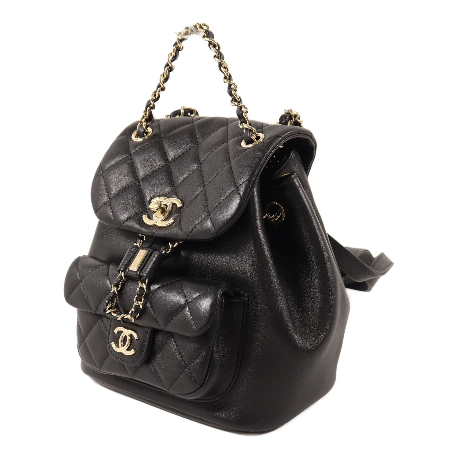 CHANEL 牛皮皮革Duma Backpack背包